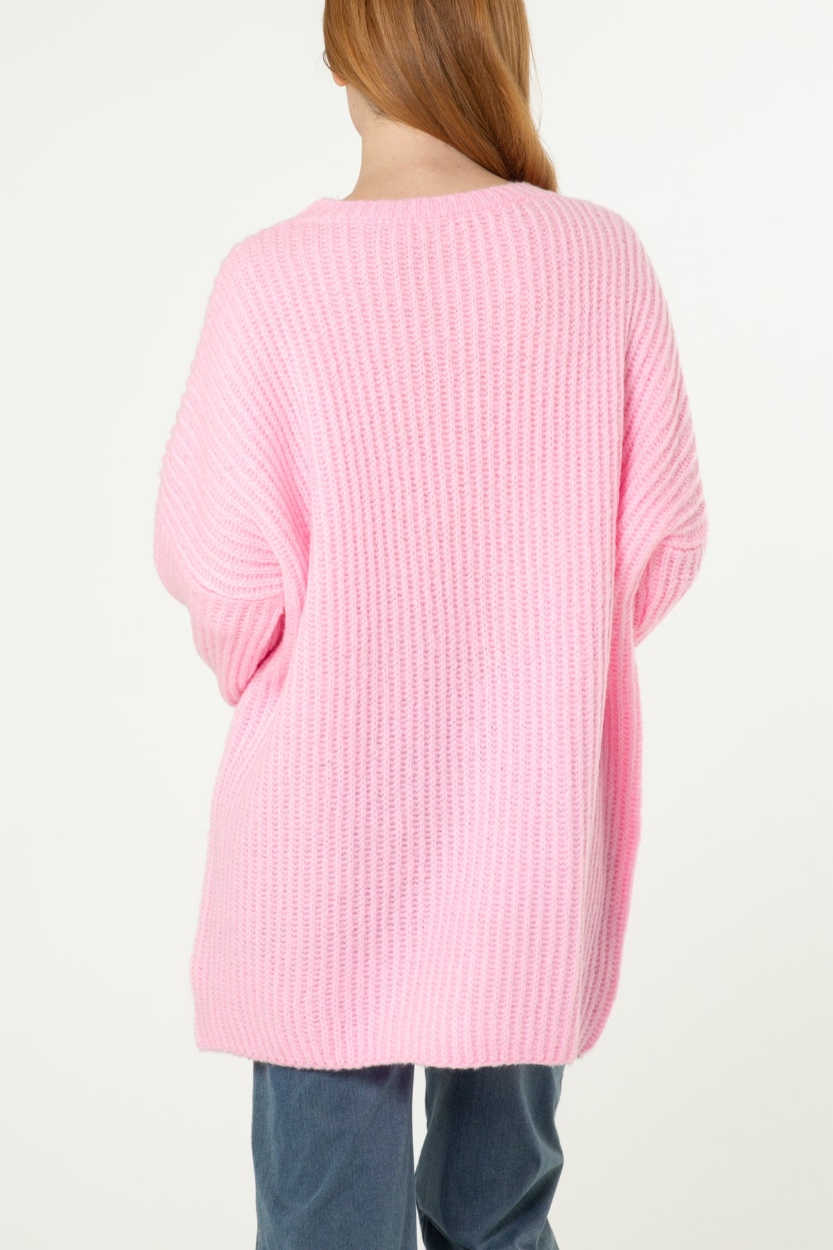 Oversized Rib Knit Jumper