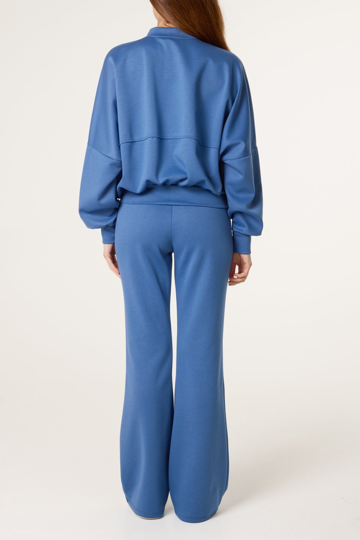 Bomber Jacket & Flare Trousers Set