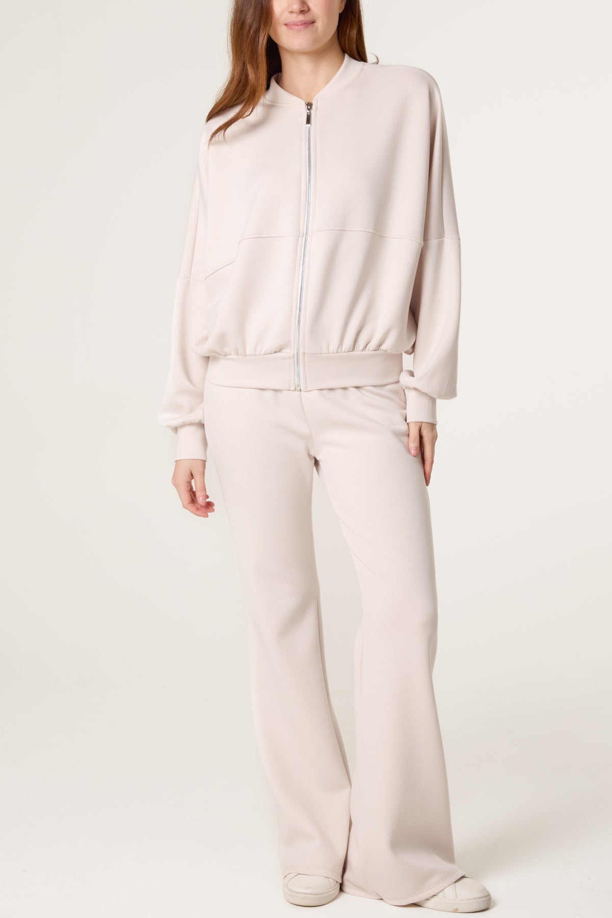 Bomber Jacket & Flare Trousers Set