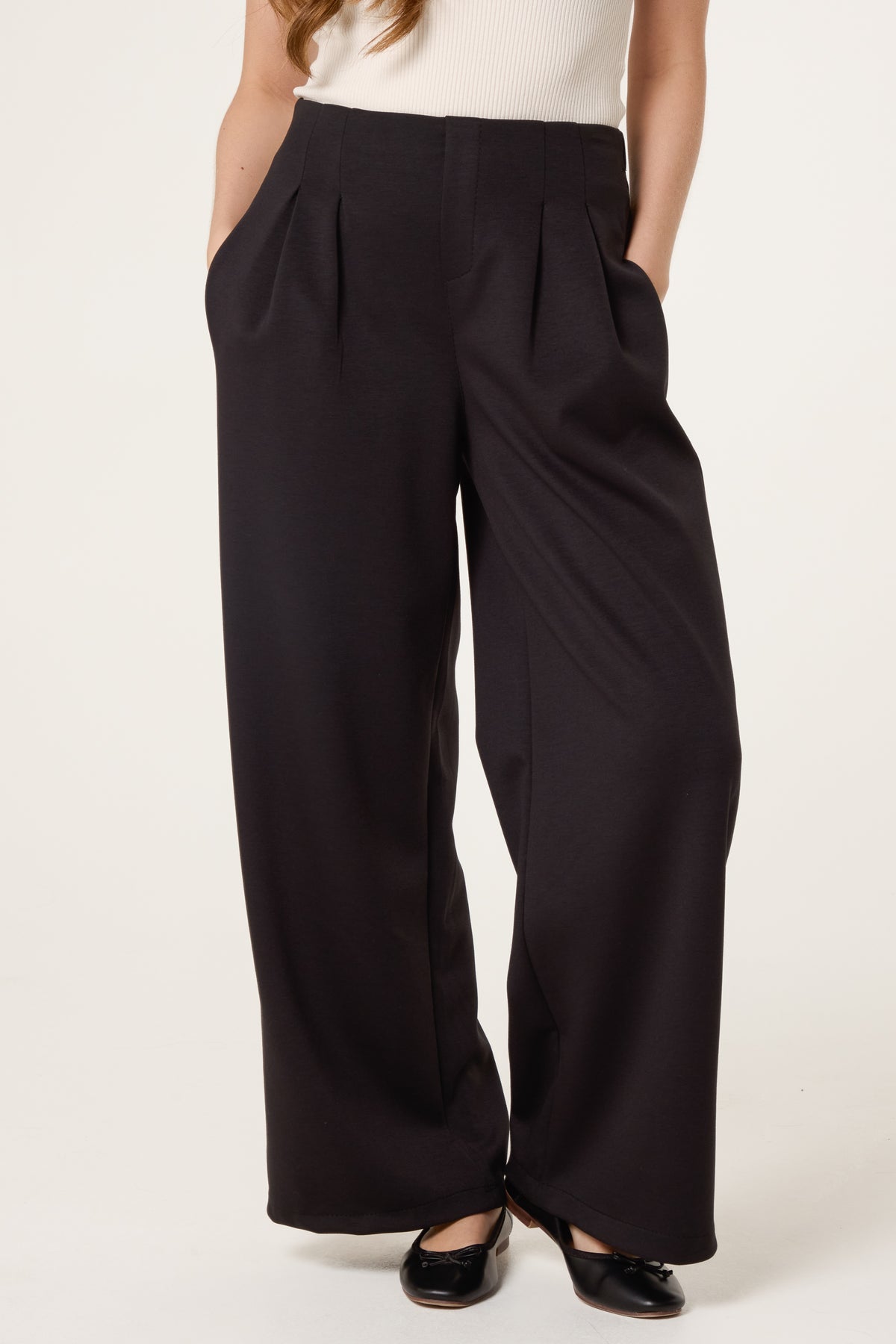Soft Touch Front Crease Trousers