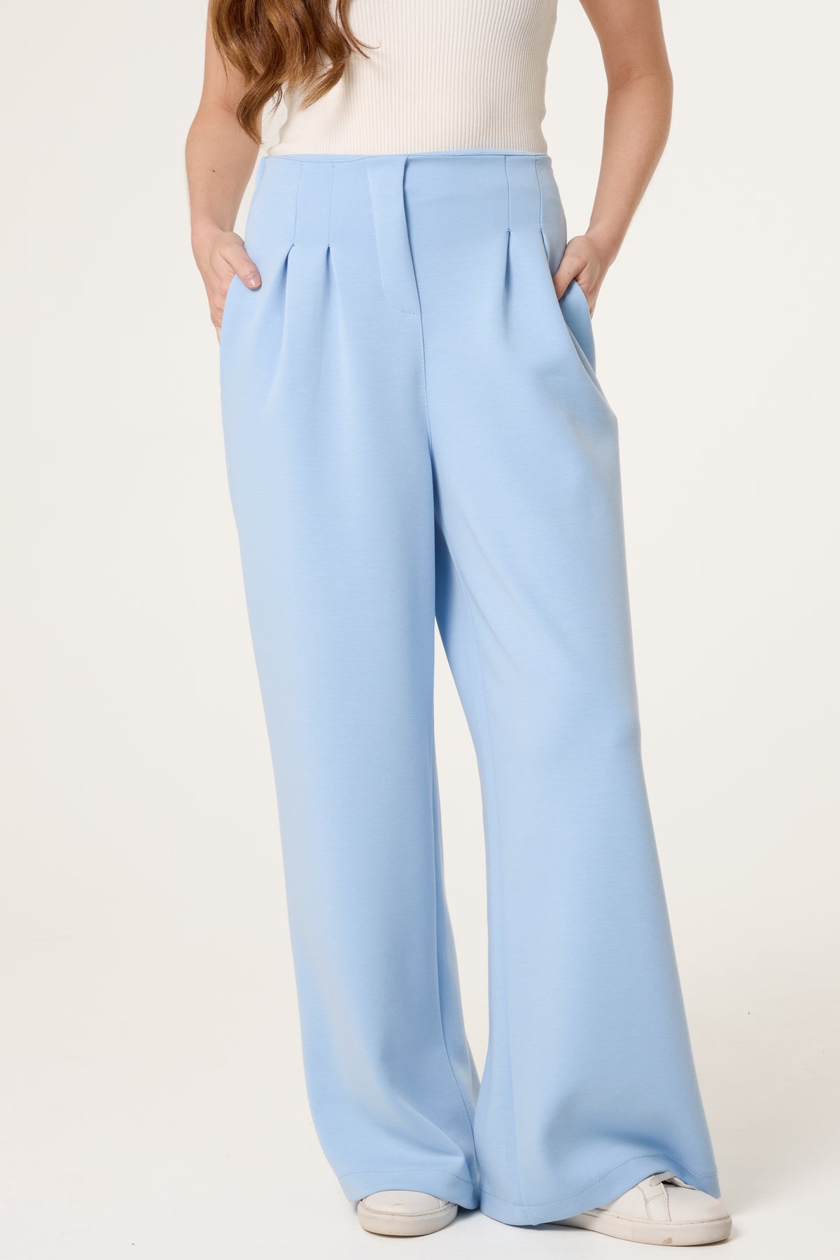 Soft Touch Front Crease Trousers