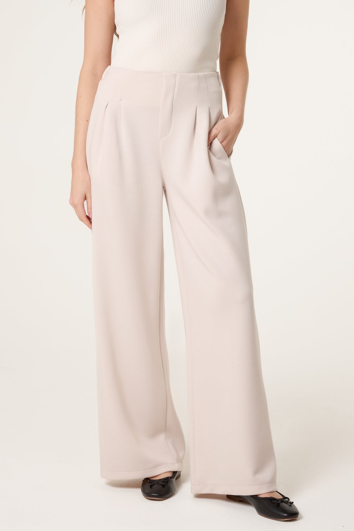 Soft Touch Front Crease Trousers