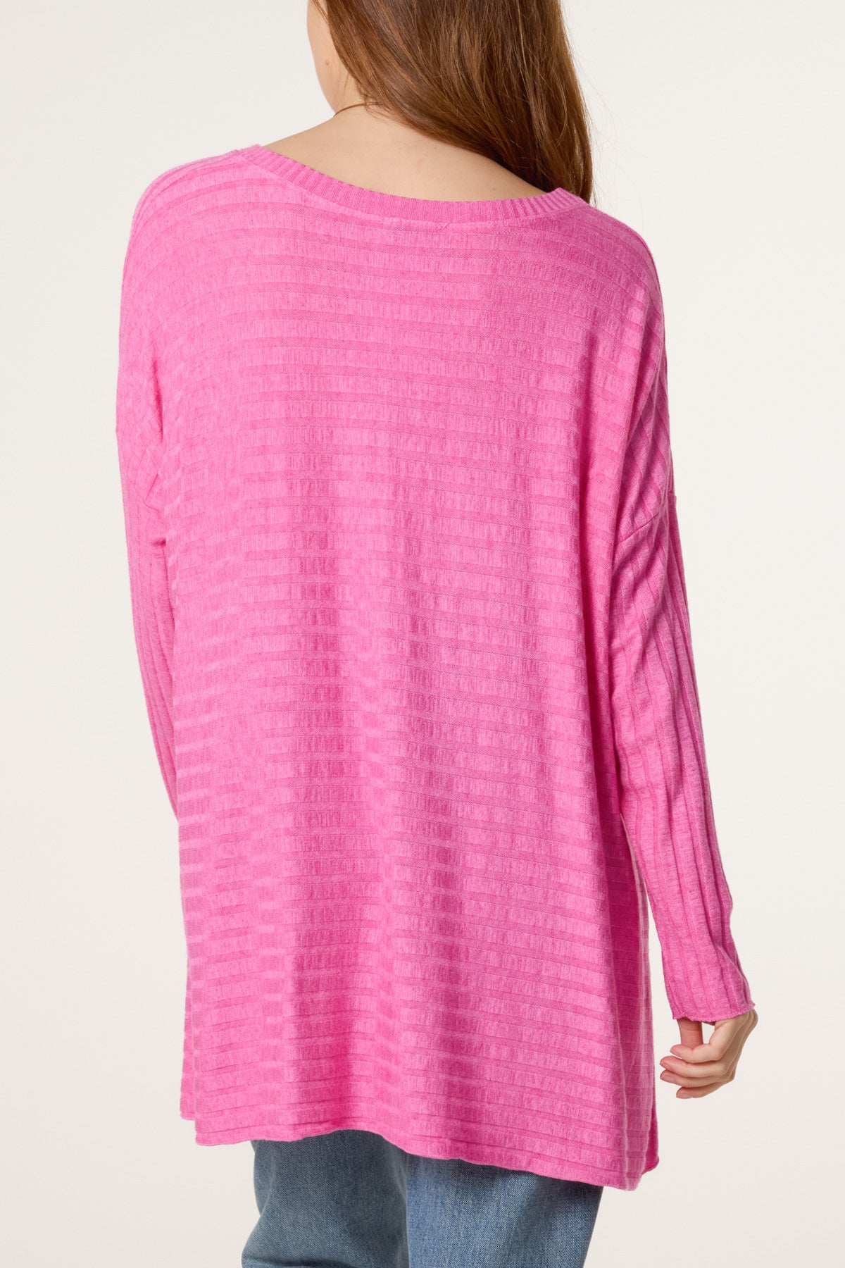 Necklace Wool Blend Fine Knit