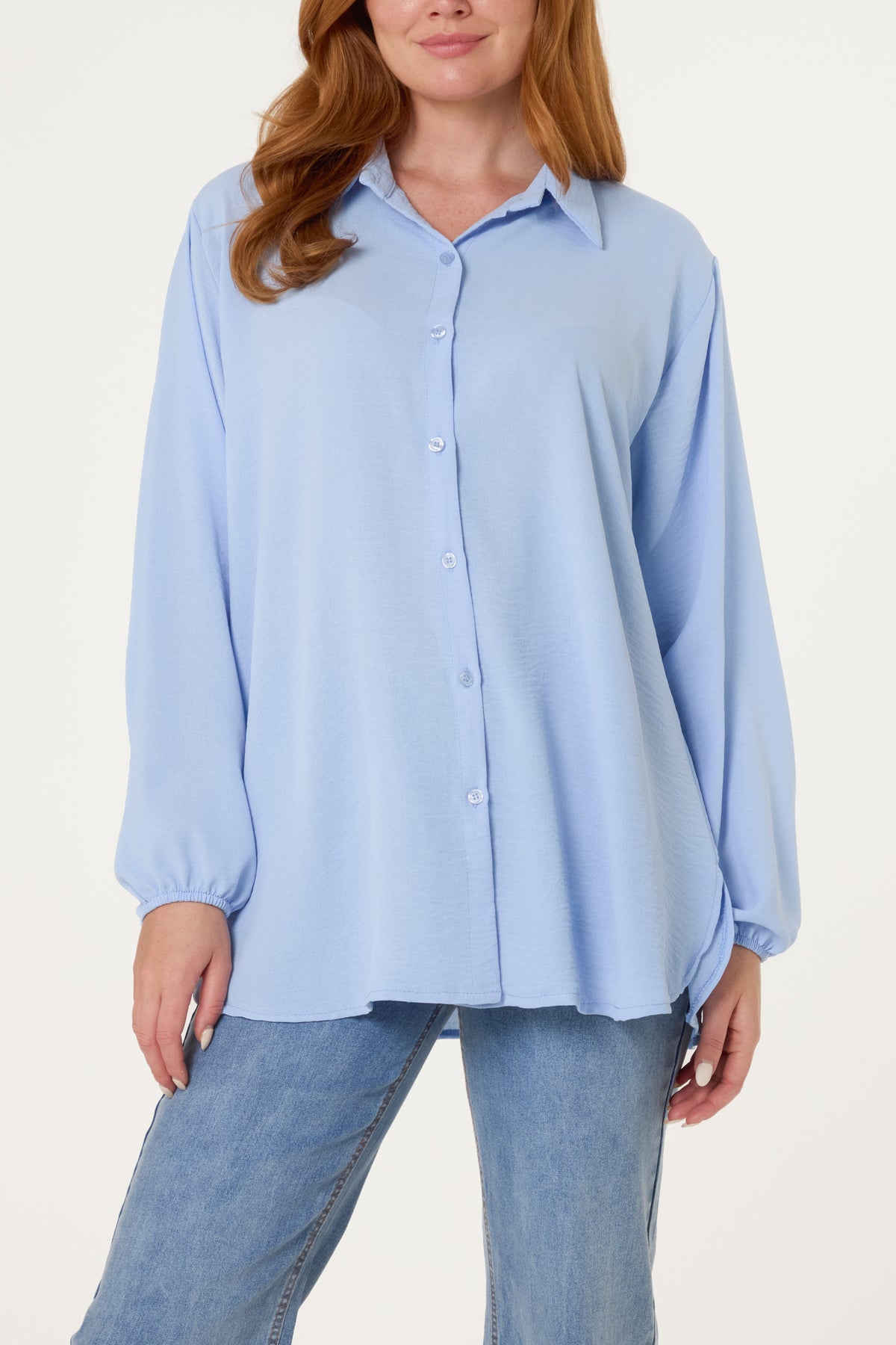 Collar Button Through Shirt