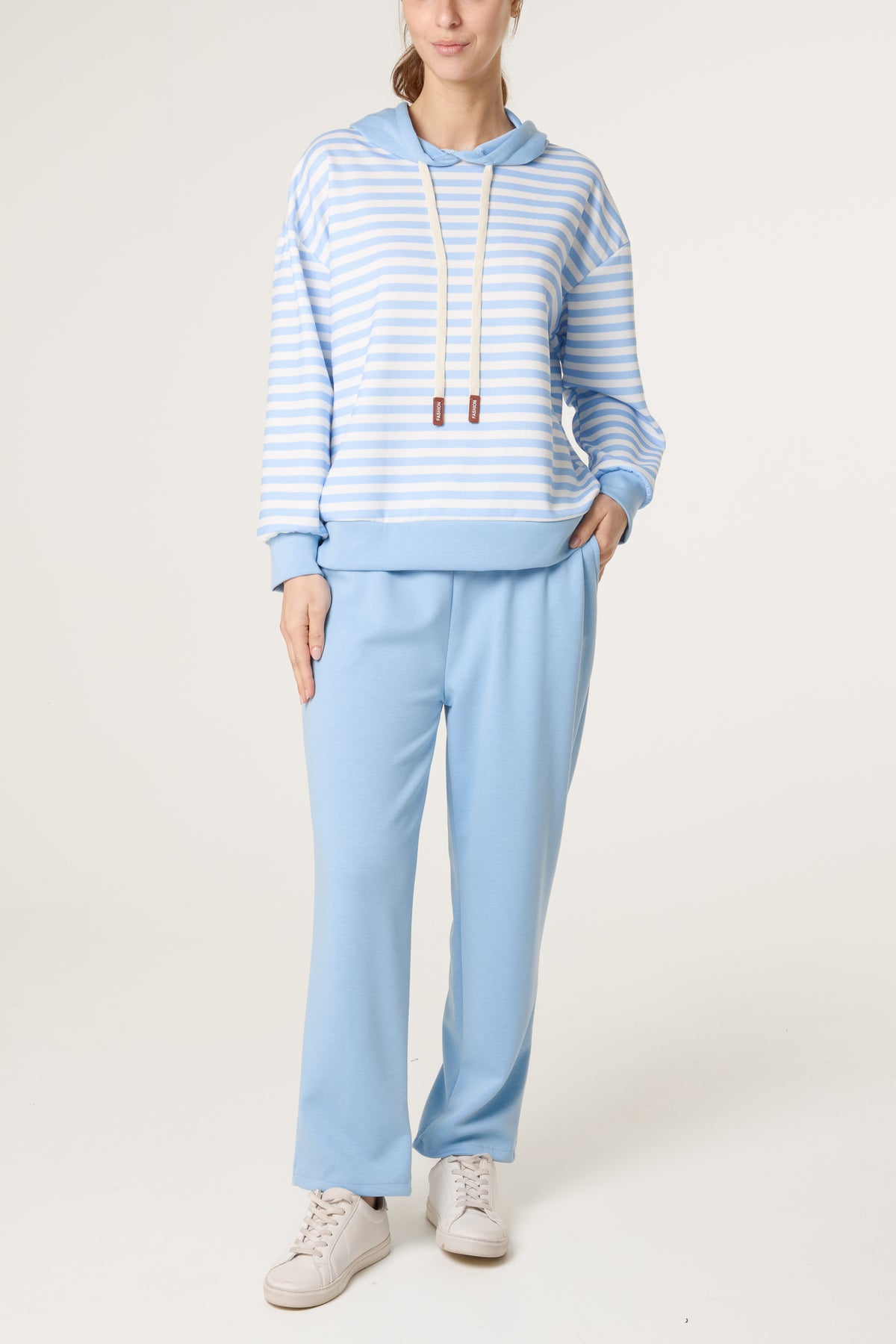 Striped Hoodie Soft Touch Tracksuit