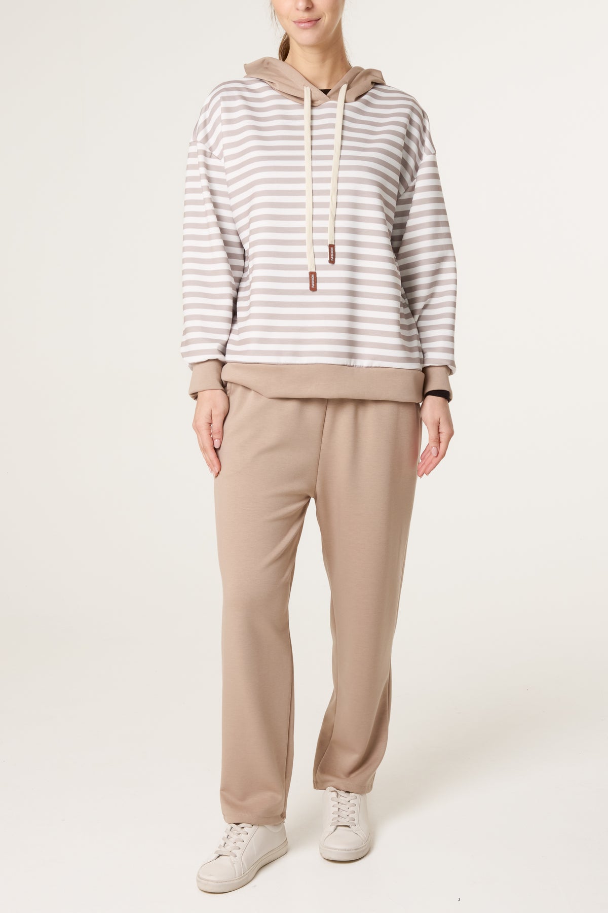 Striped Hoodie Soft Touch Tracksuit