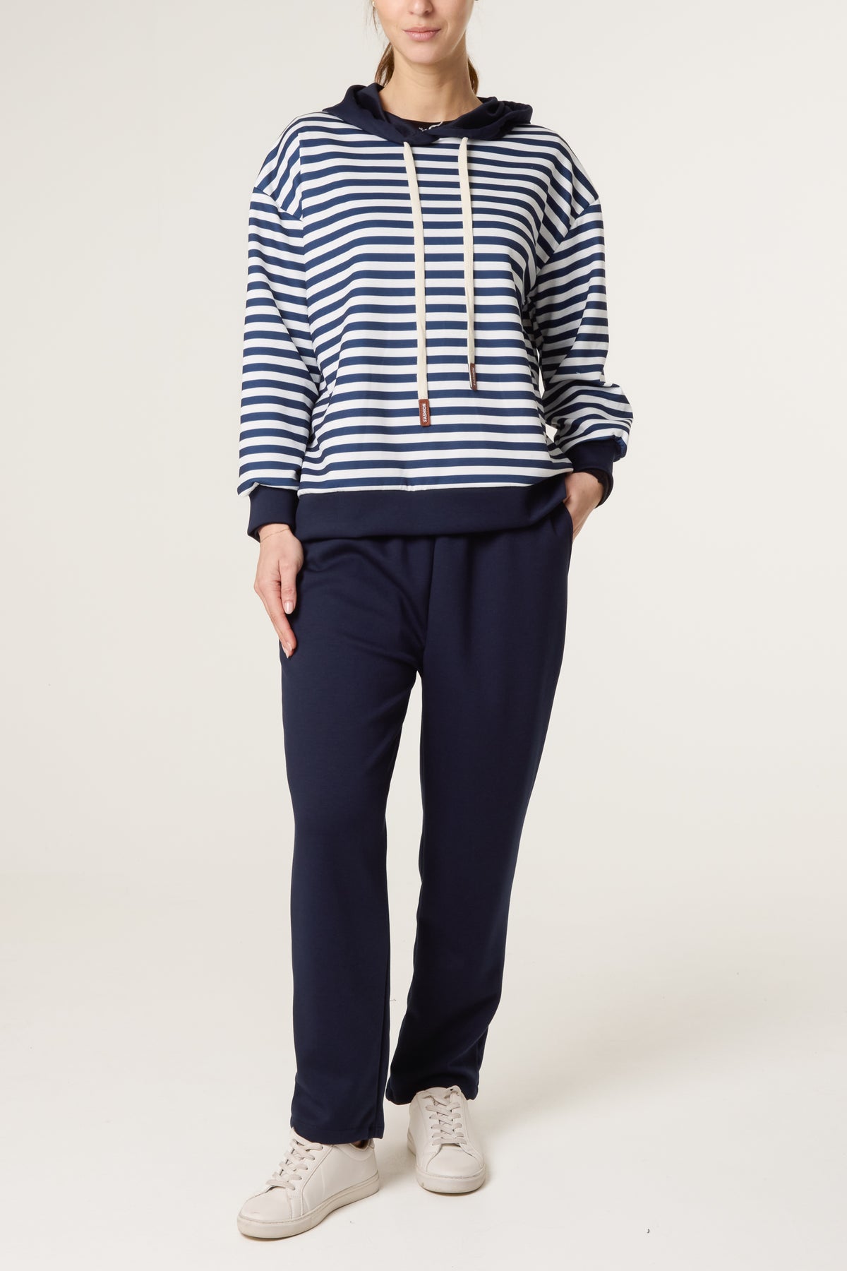 Striped Hoodie Soft Touch Tracksuit