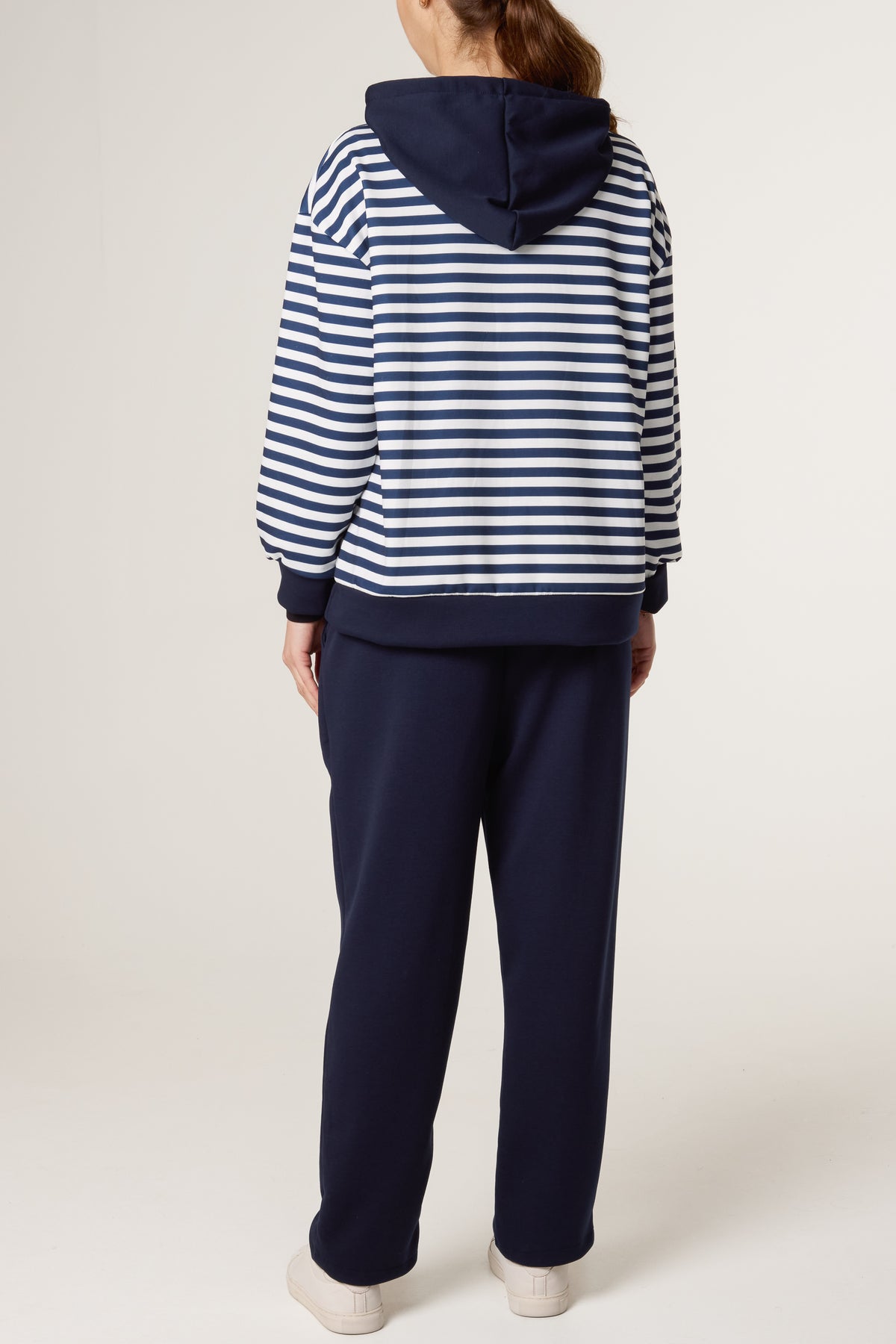 Striped Hoodie Soft Touch Tracksuit