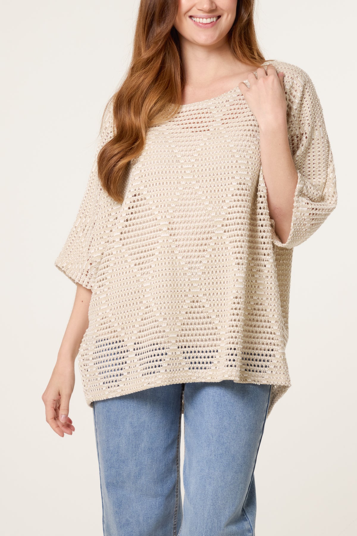 Diamond Net Cotton Top