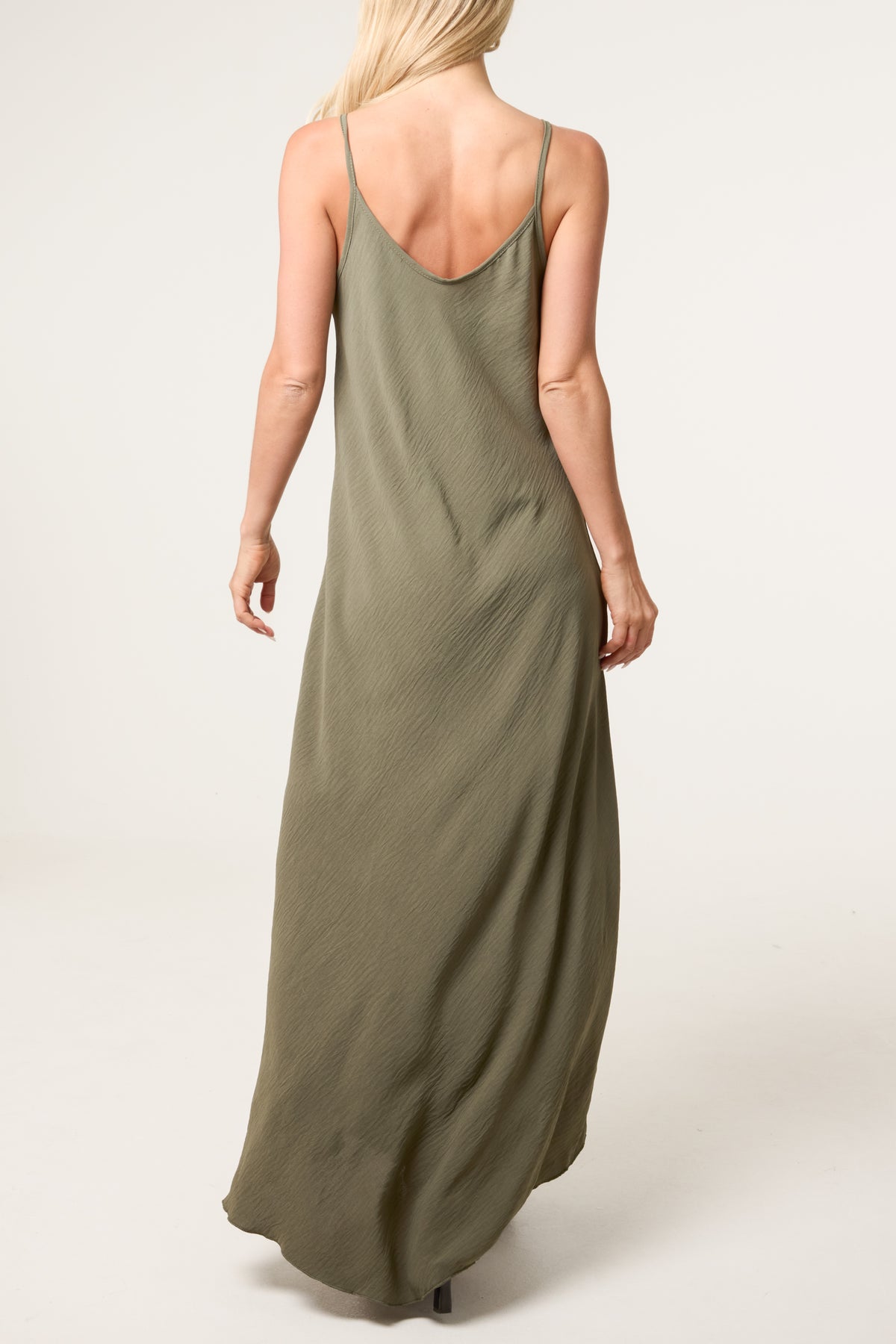 Cami Strap Swing Maxi Dress