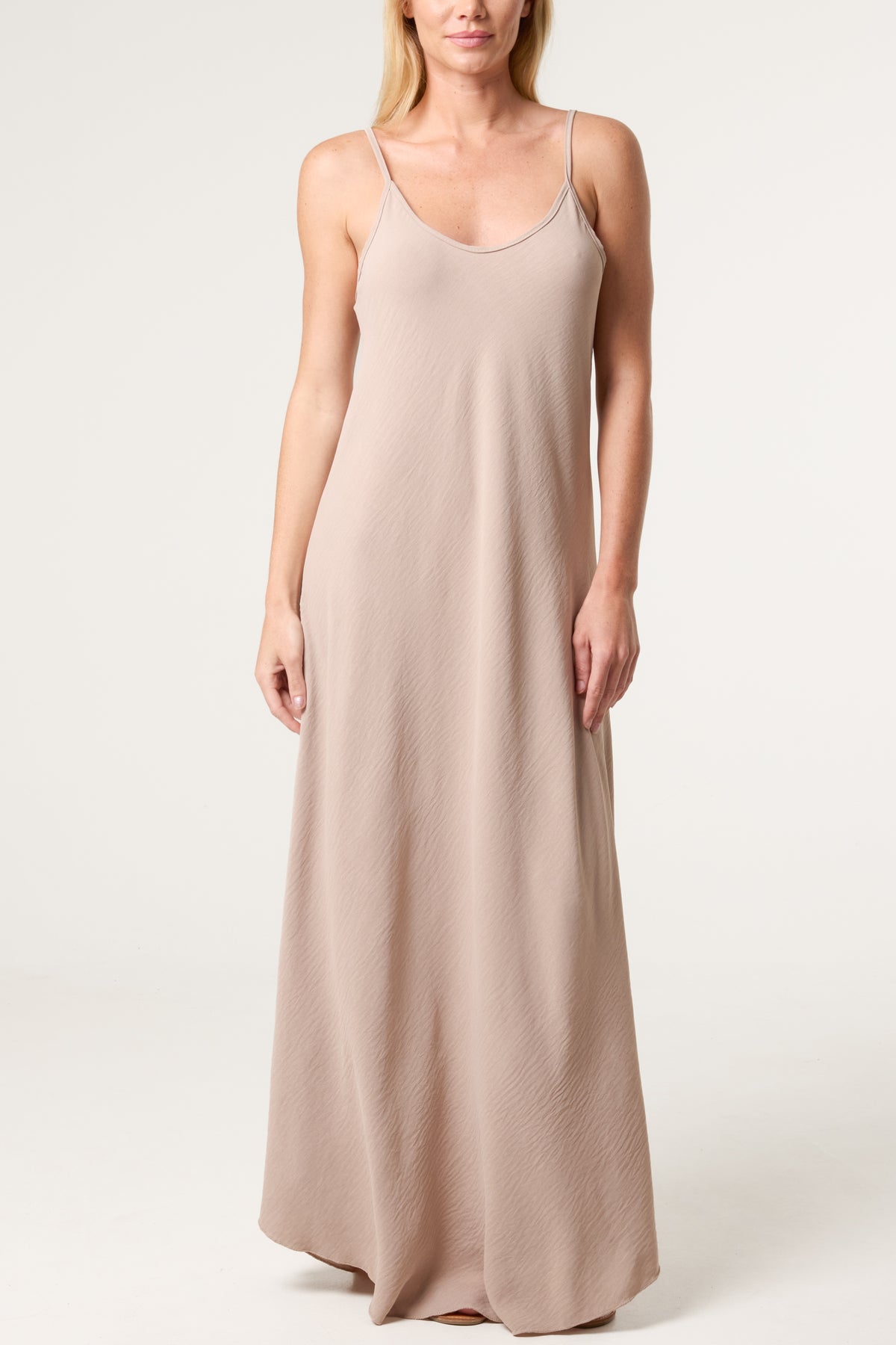 Cami Strap Swing Maxi Dress