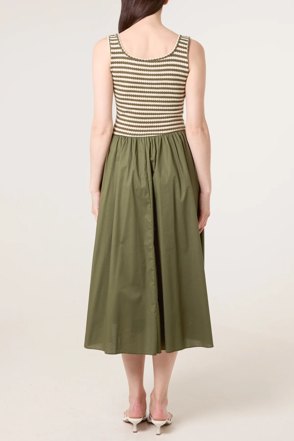 Knitted 2 in 1 Midi Dress