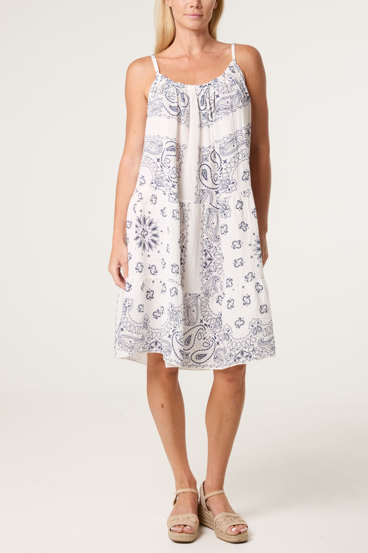 Bandana Sleeveless Dress