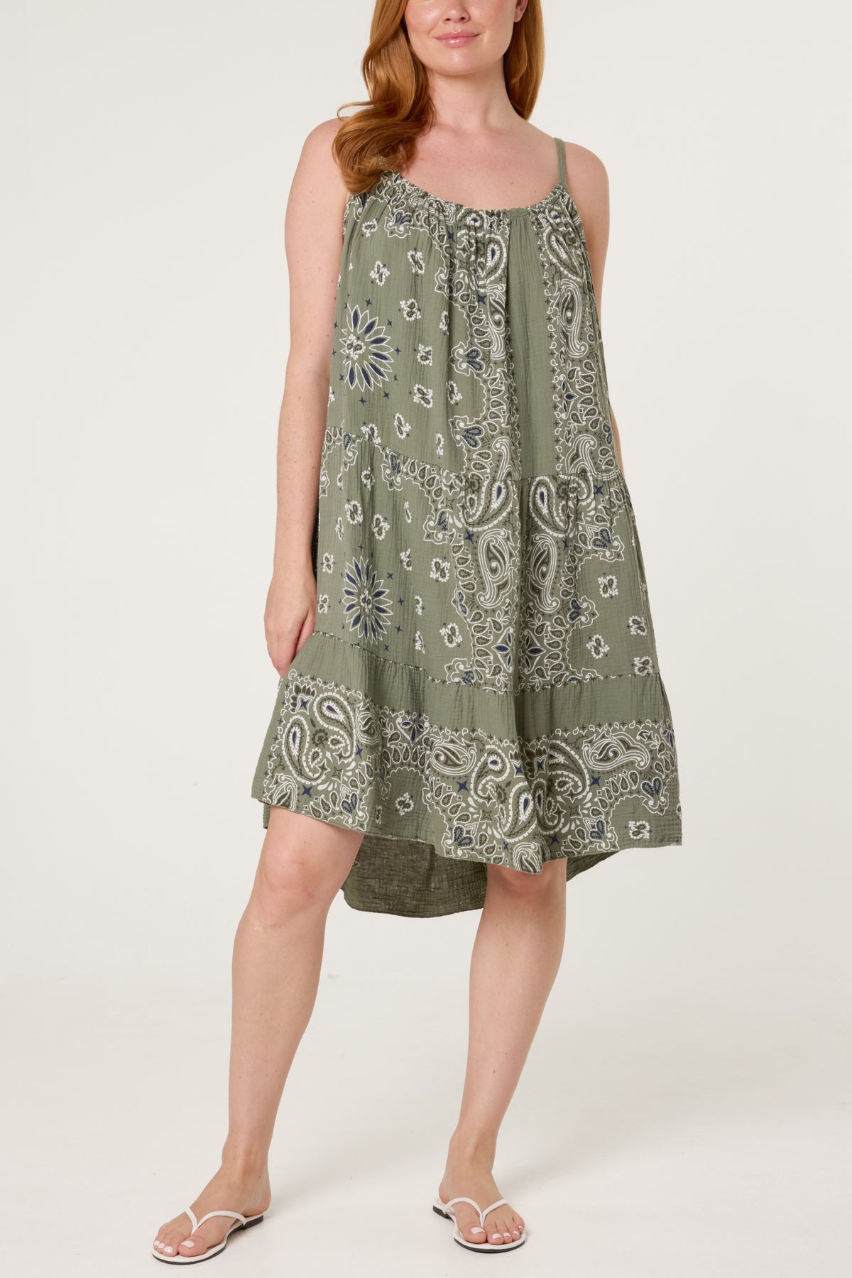 Bandana Sleeveless Dress