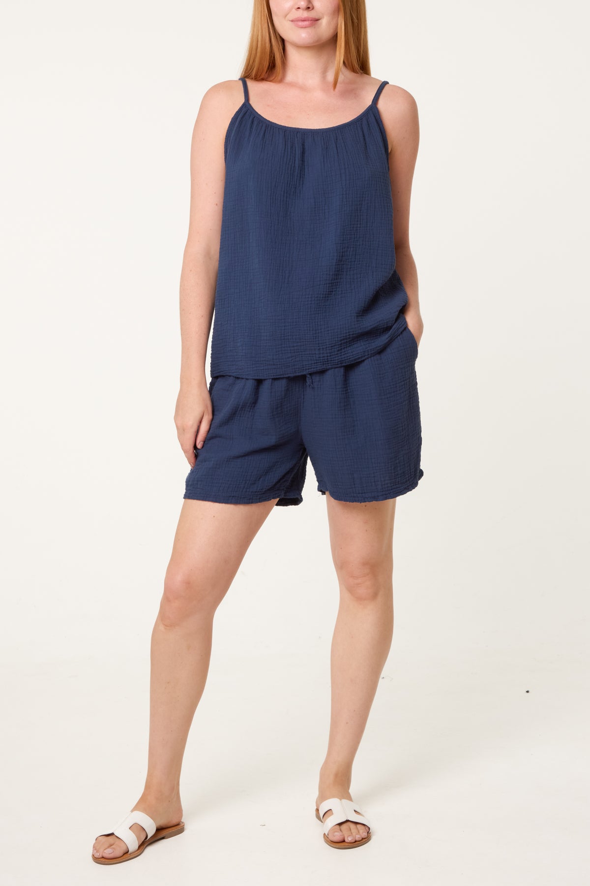 Essential Strappy Top & Short Co-Ord Set