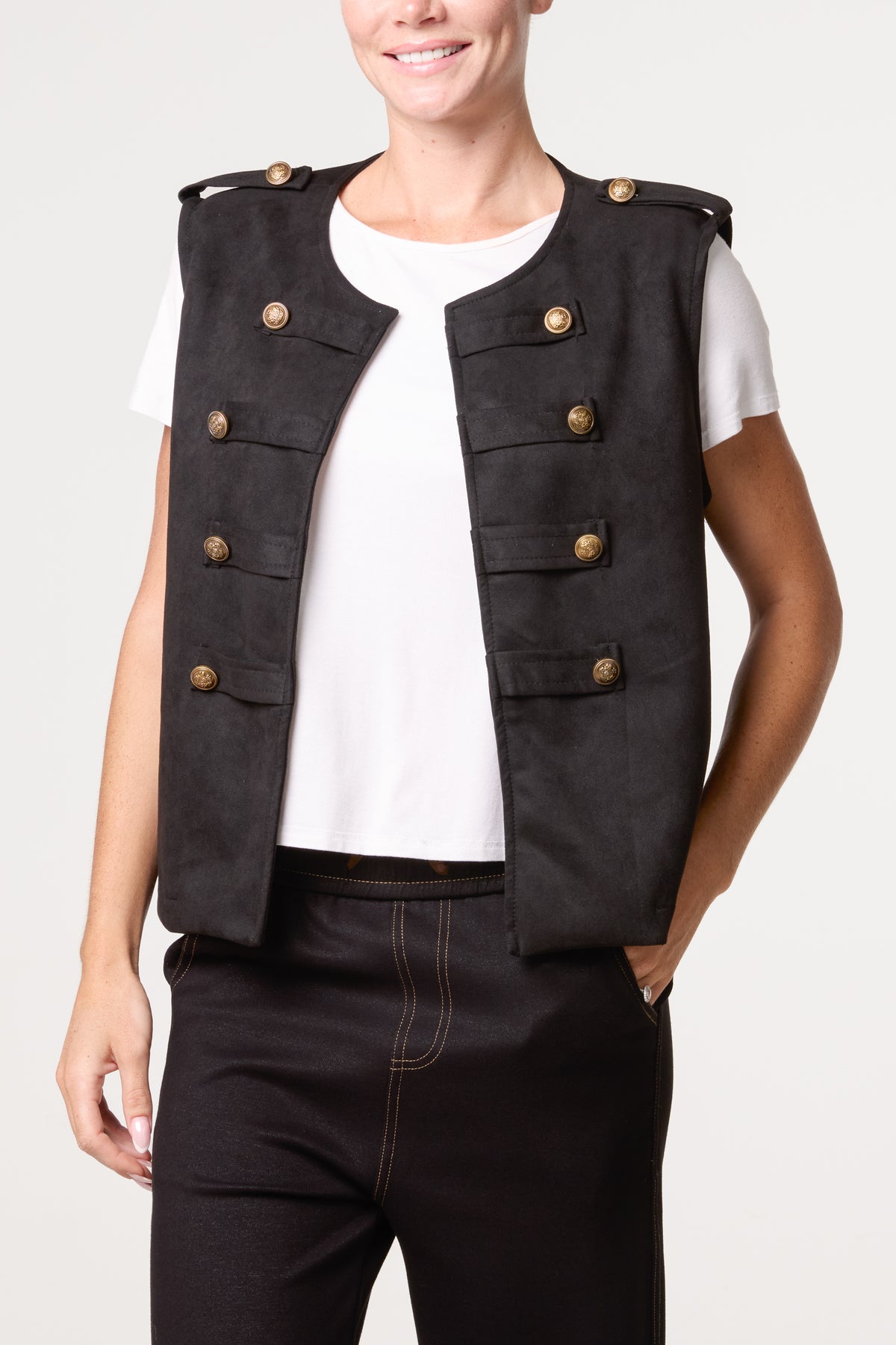 Military Band Tailored Waistcoat