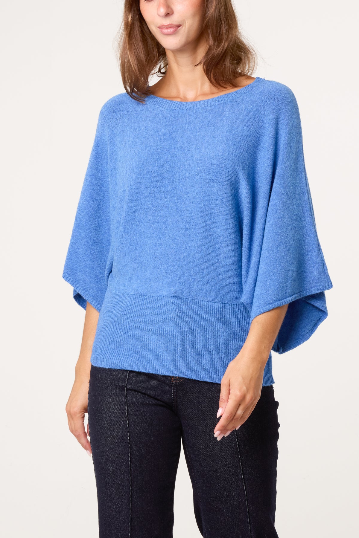 Essential Knit Batwing Blouse