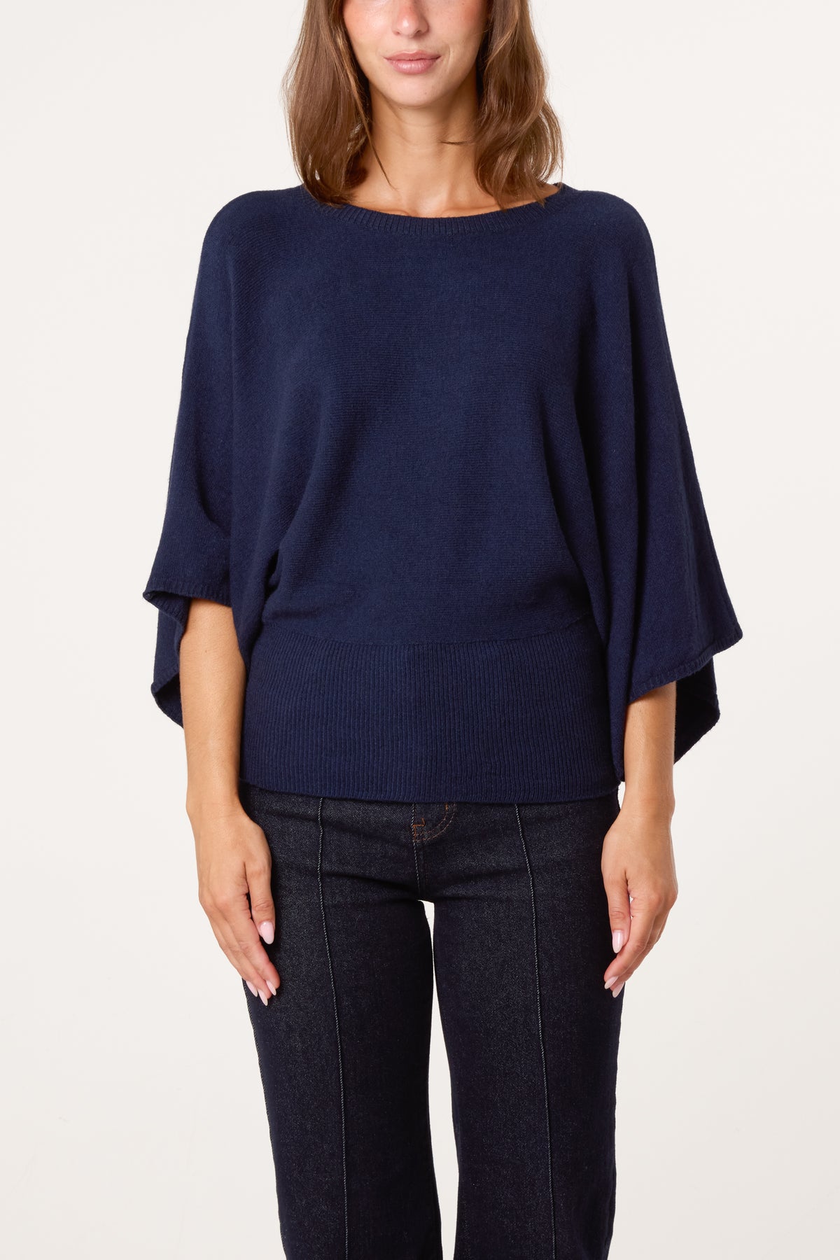 Essential Knit Batwing Blouse
