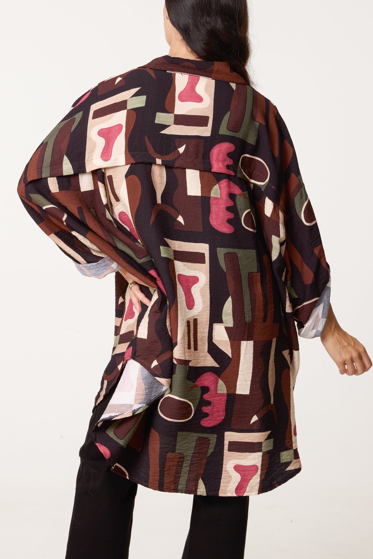 Patterned Geo Shirt