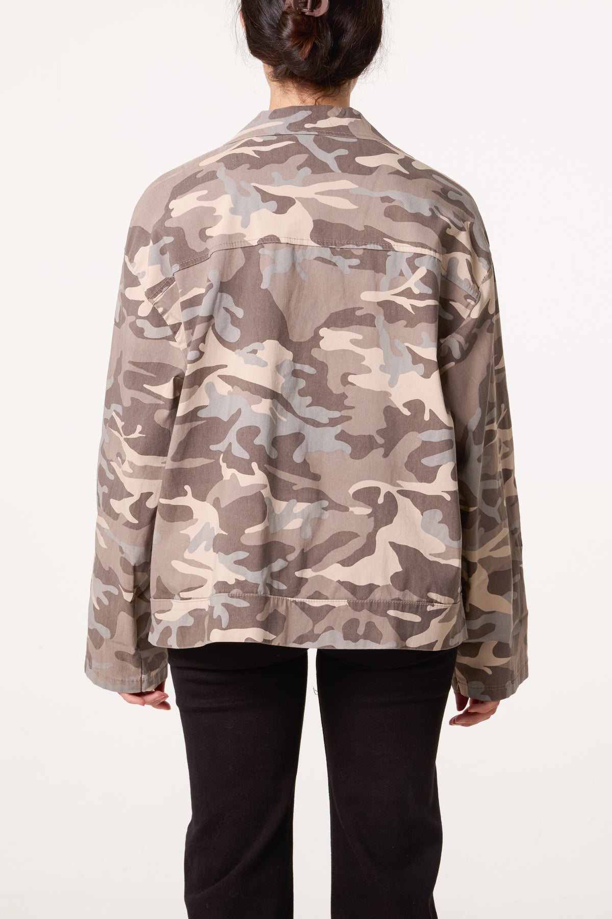 Camouflage Strutctured Blazer