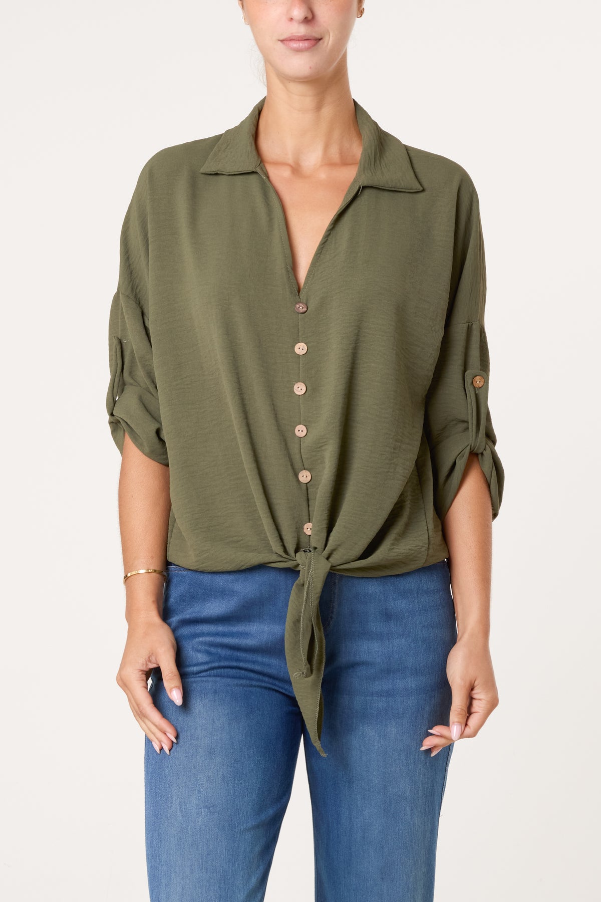 Essential Button Through Shirt