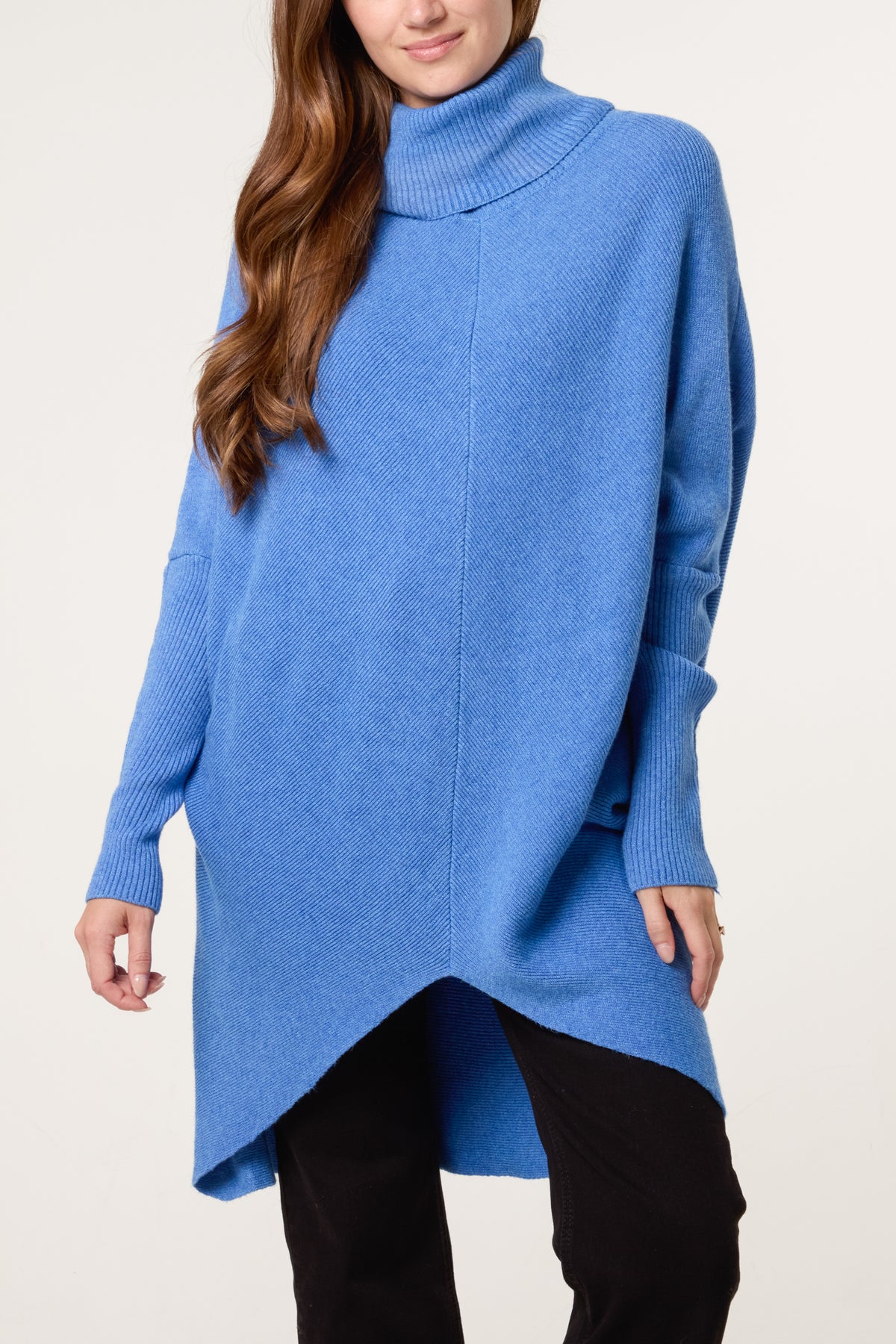 Roll Neck Jumper Dress