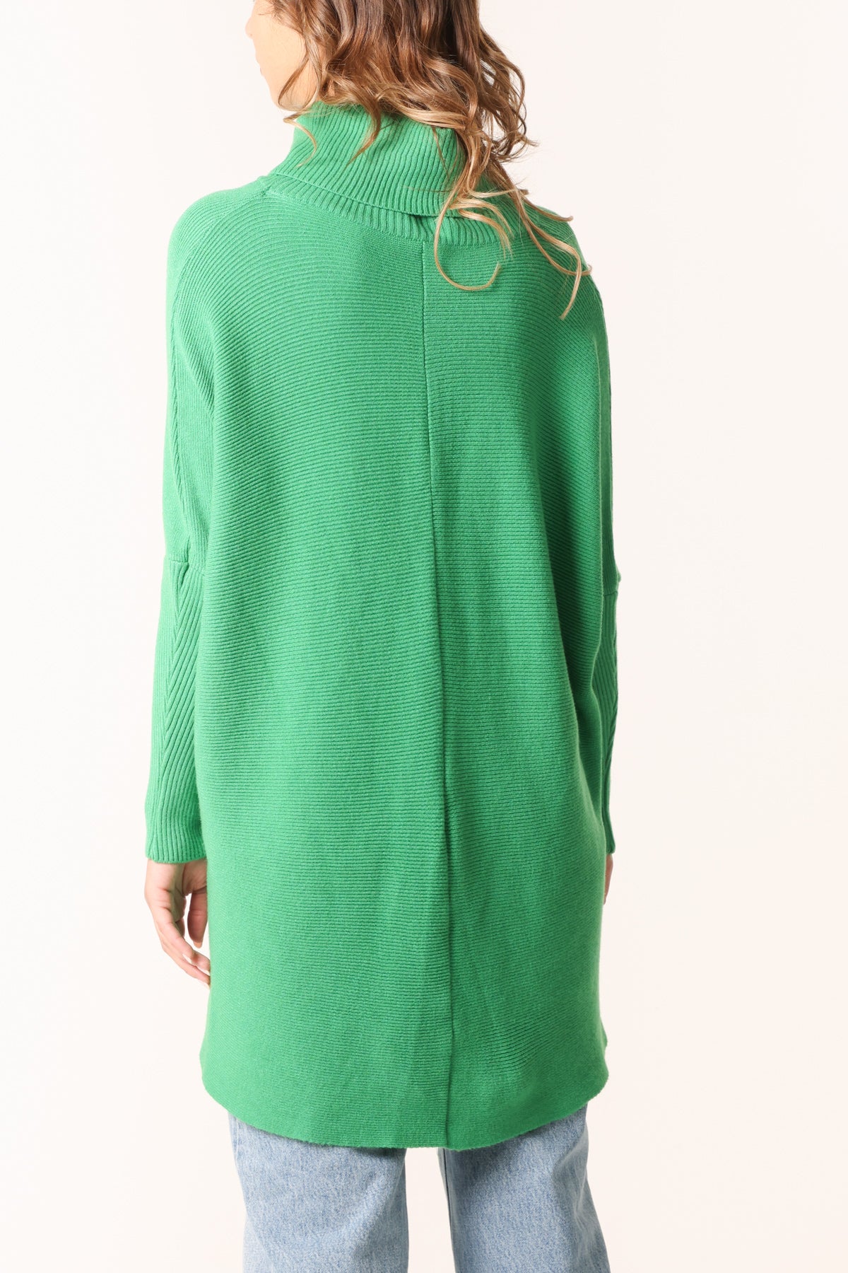 Roll Neck Jumper Dress