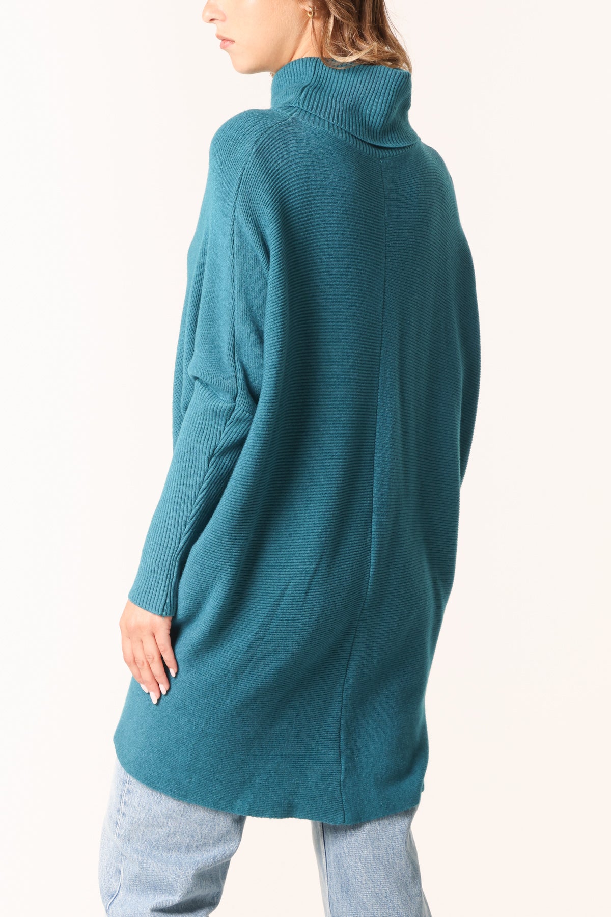 Roll Neck Jumper Dress