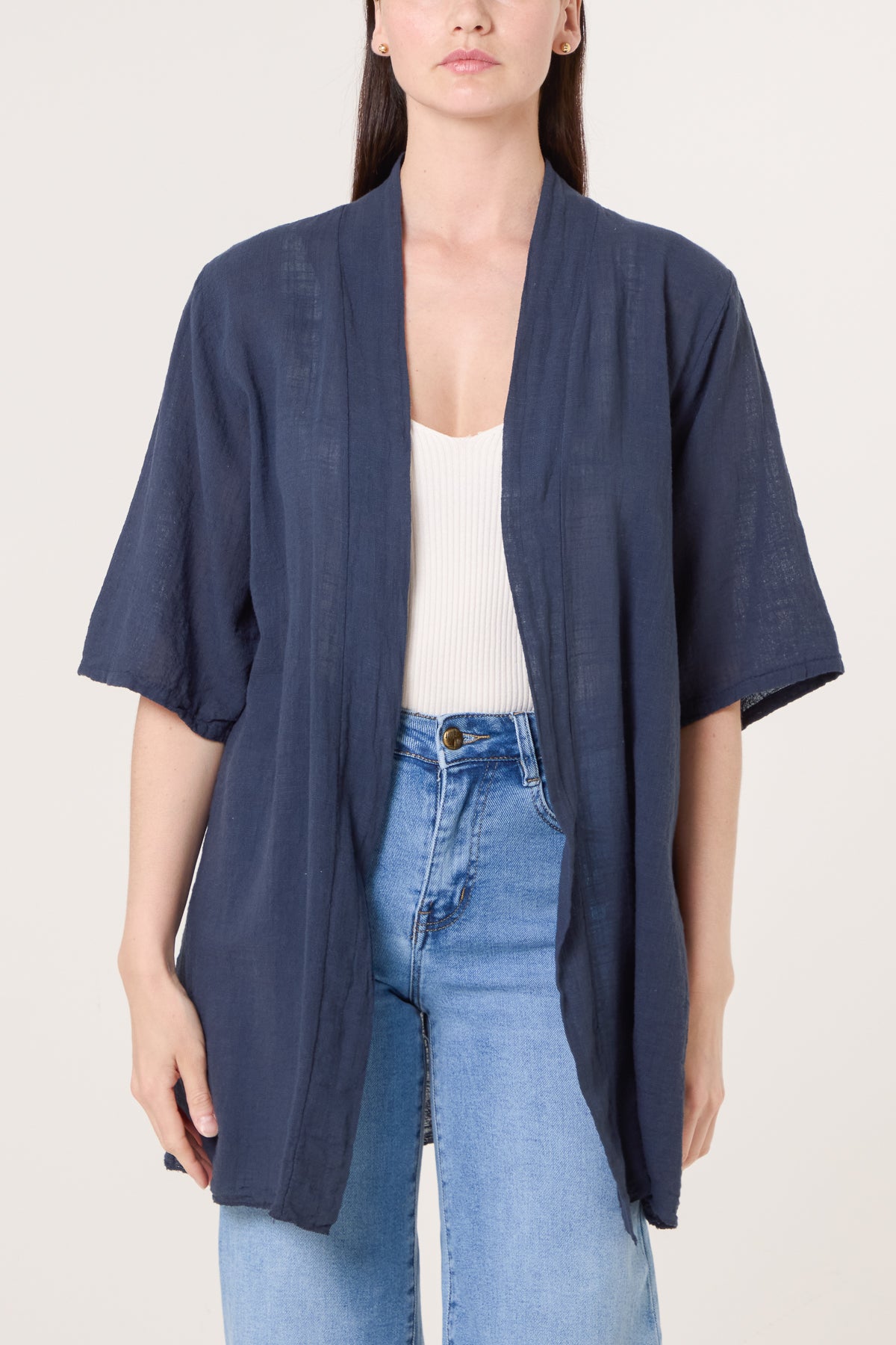 Longline Soft Kimono