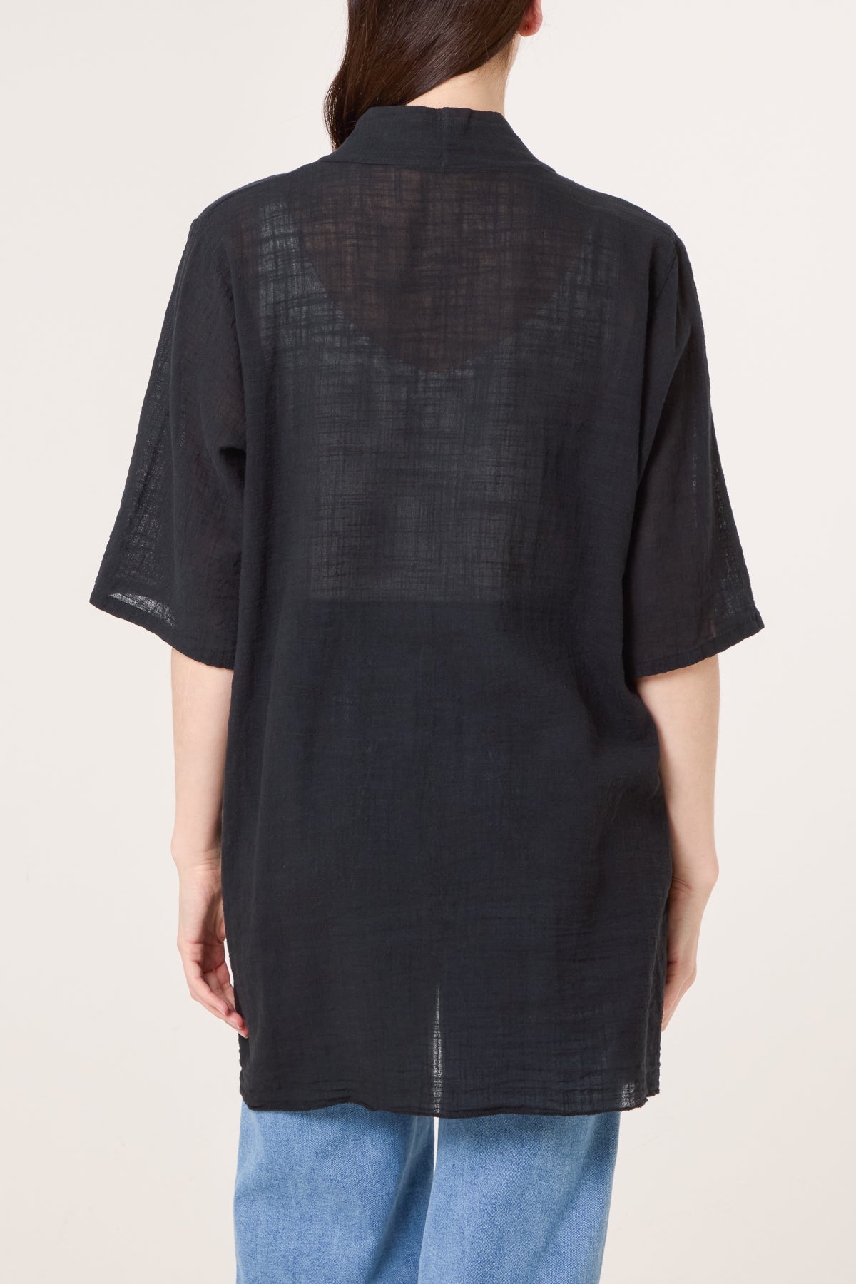 Longline Soft Kimono
