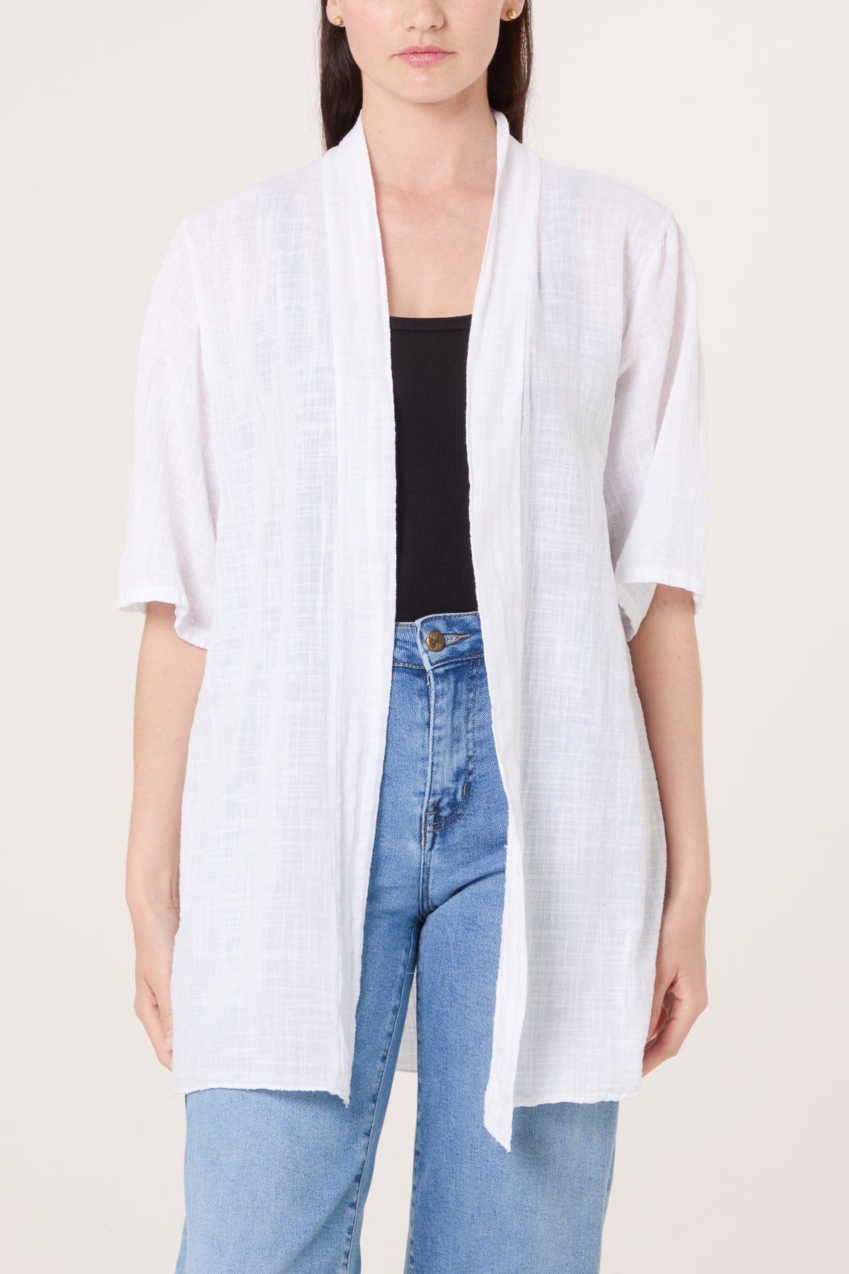 Longline Soft Kimono