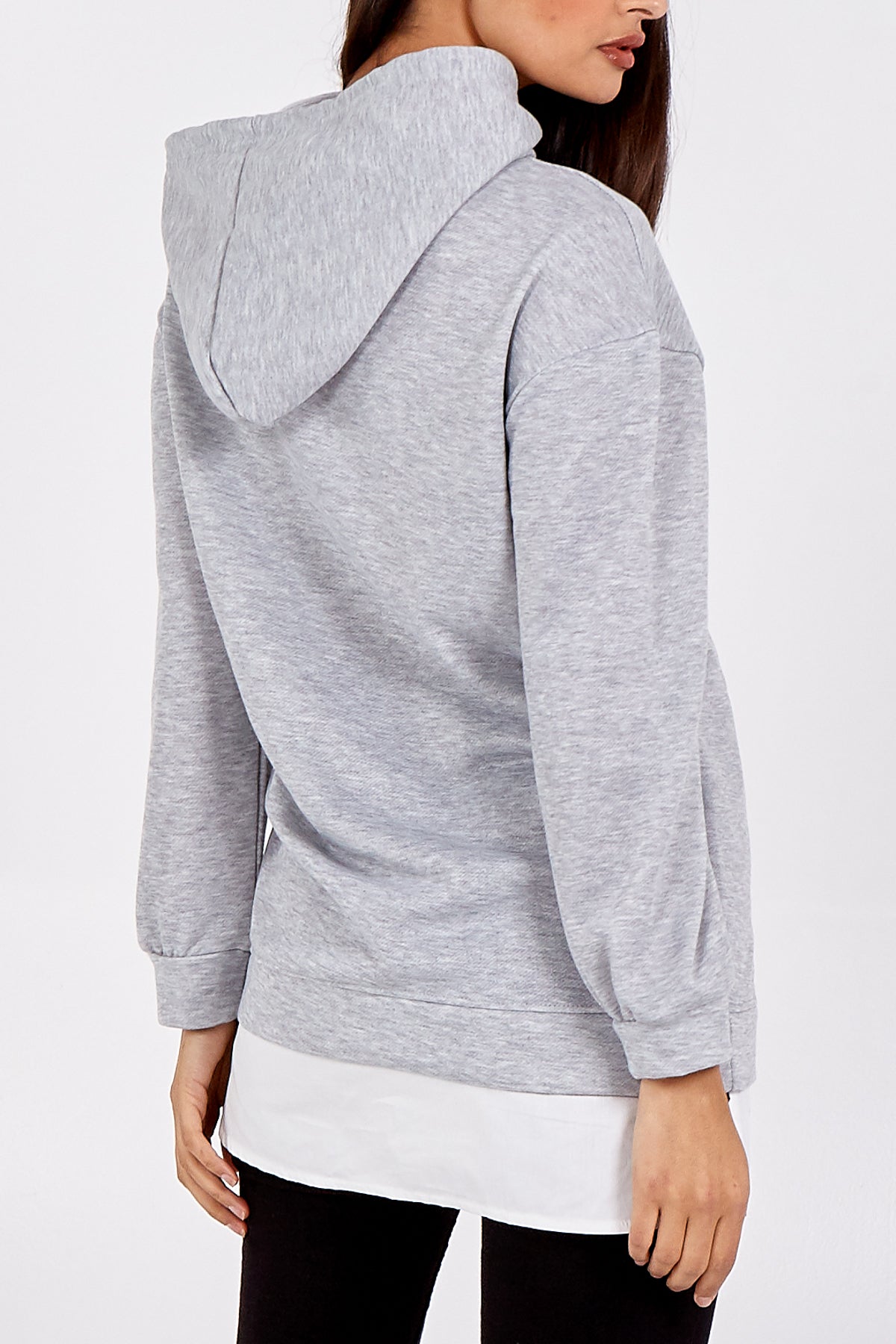 'Bonjour Amour' Hooded Jumper w/Shirt