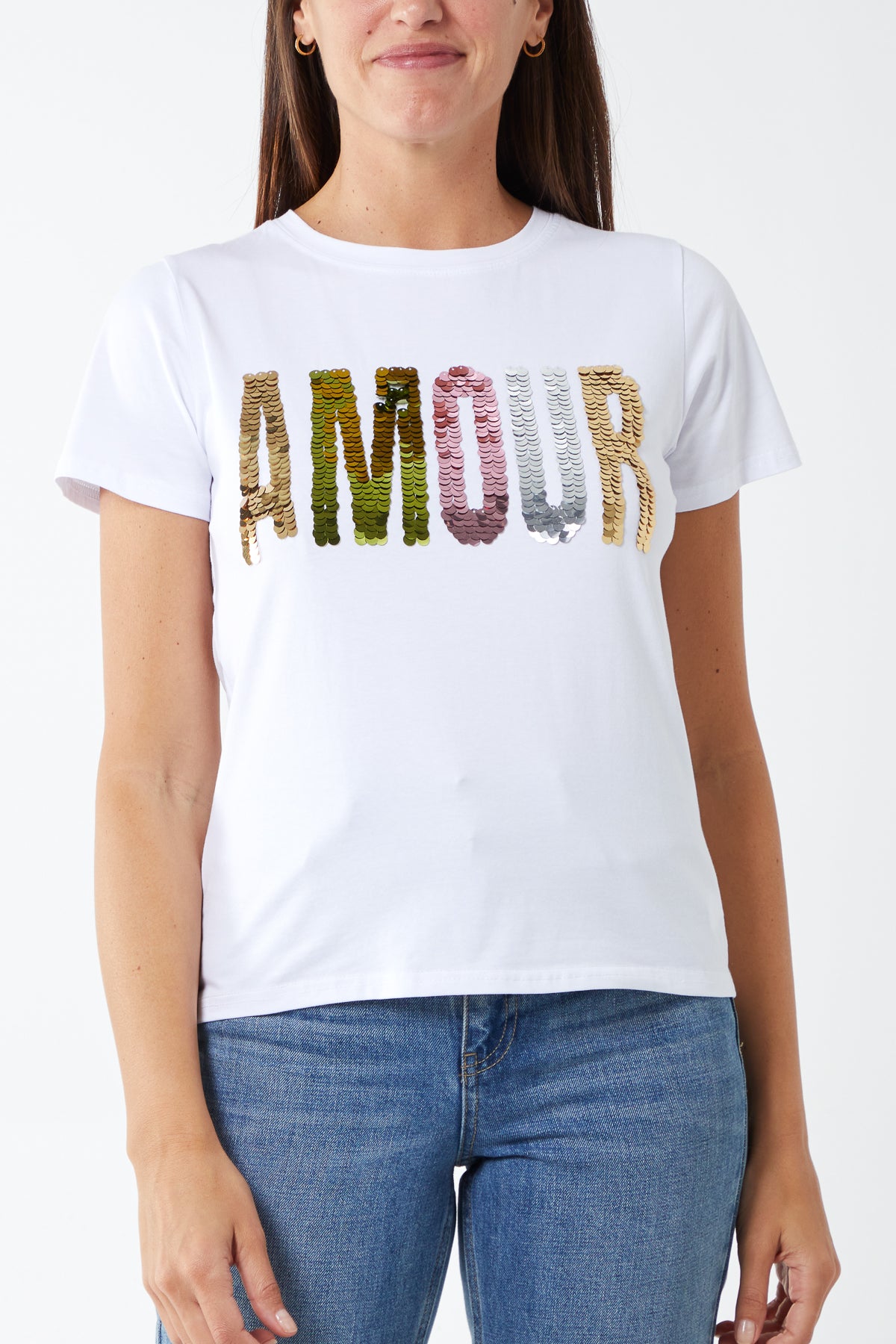 Sequin AMOUR T-Shirt