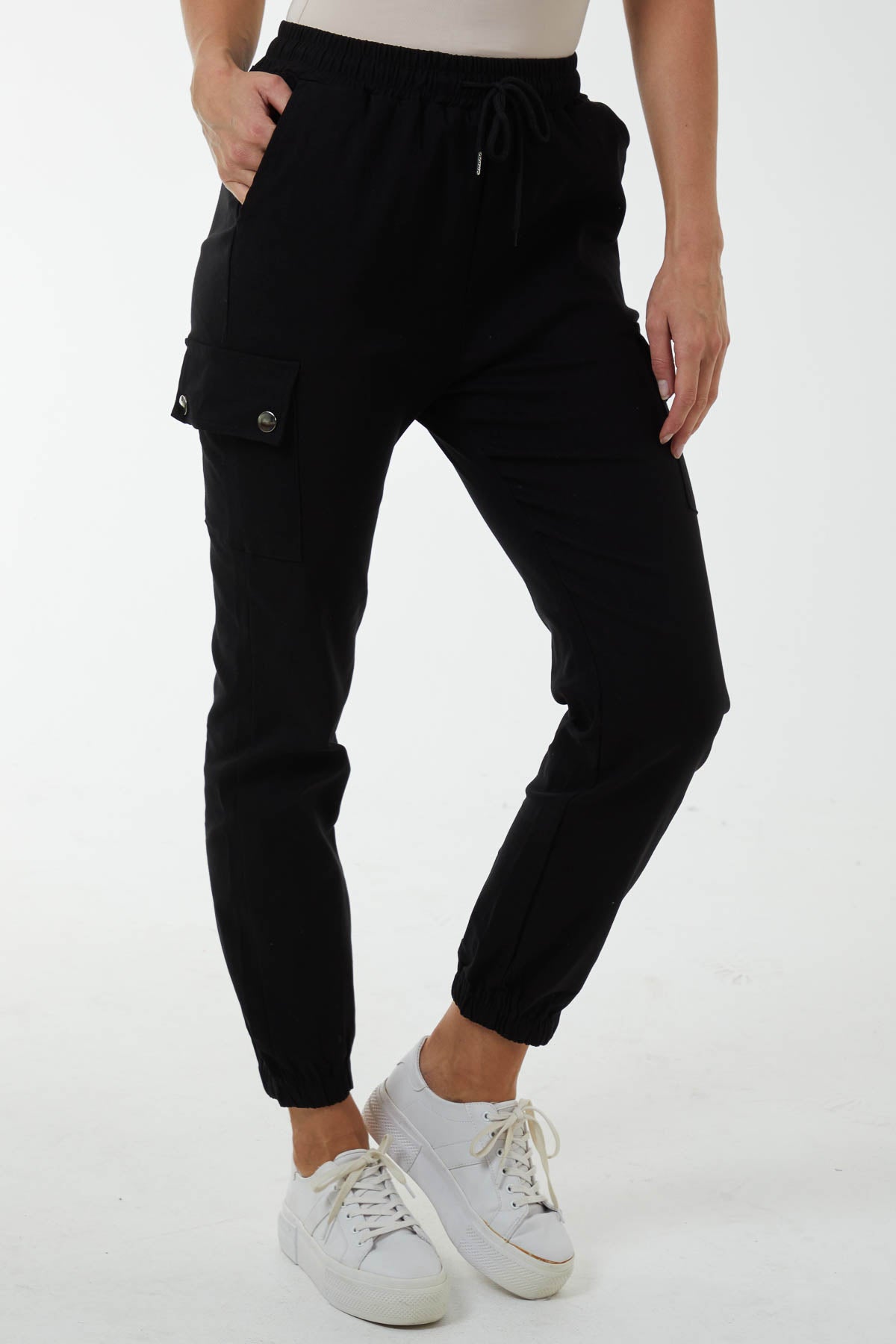 Pintuck Combat Cargo Joggers