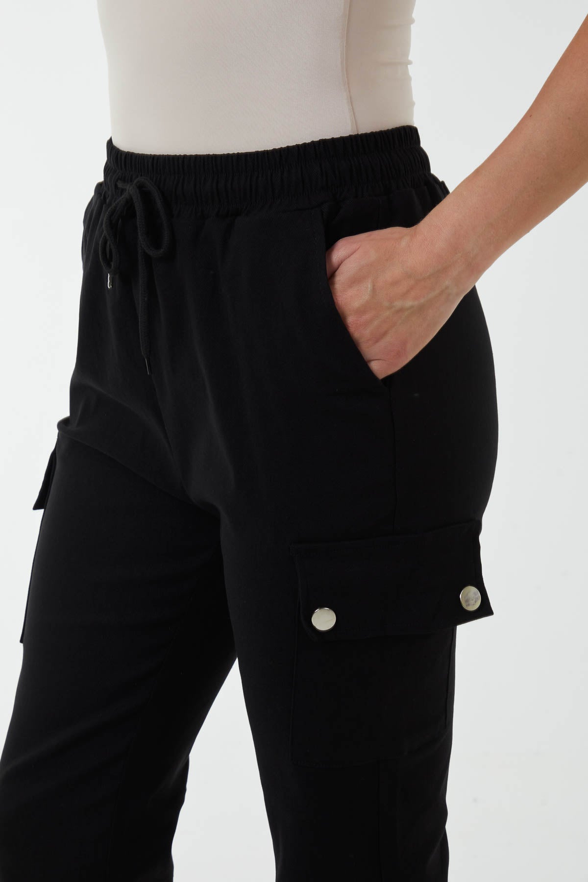 Pintuck Combat Cargo Joggers