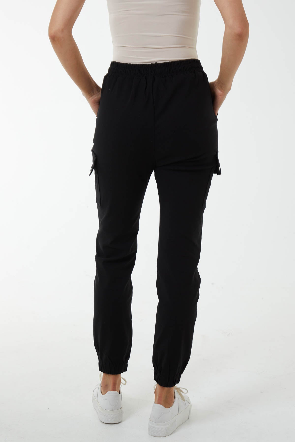 Pintuck Combat Cargo Joggers