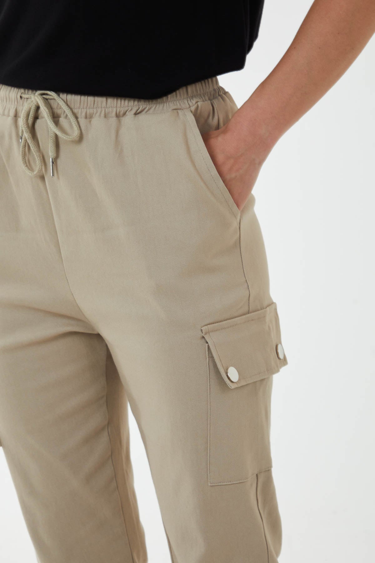 Pintuck Combat Cargo Joggers