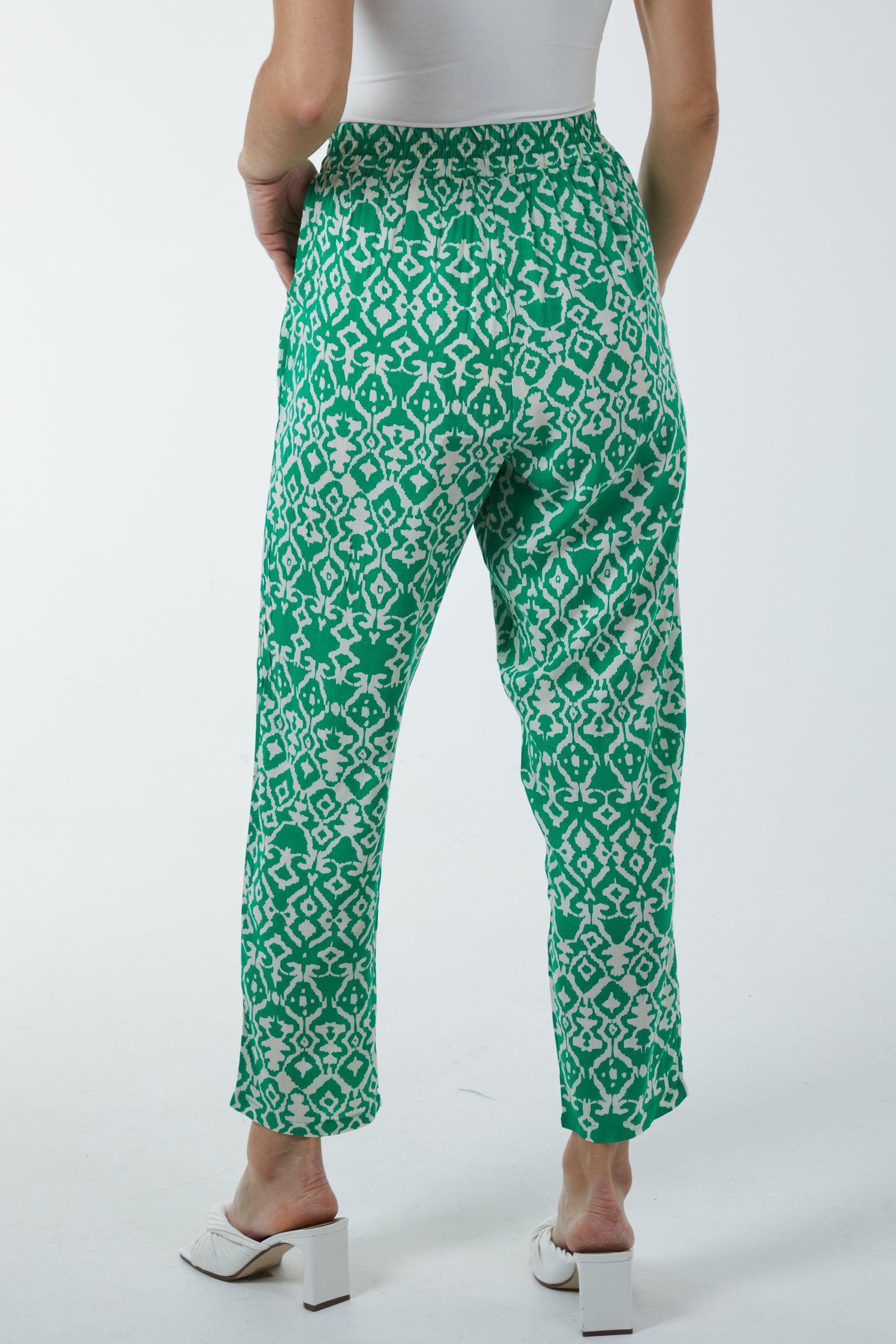 Damask Capri Trousers