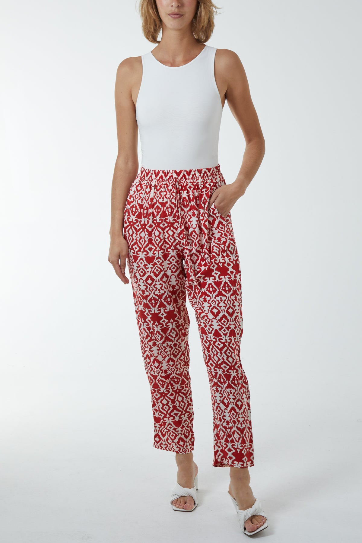 Damask Capri Trousers