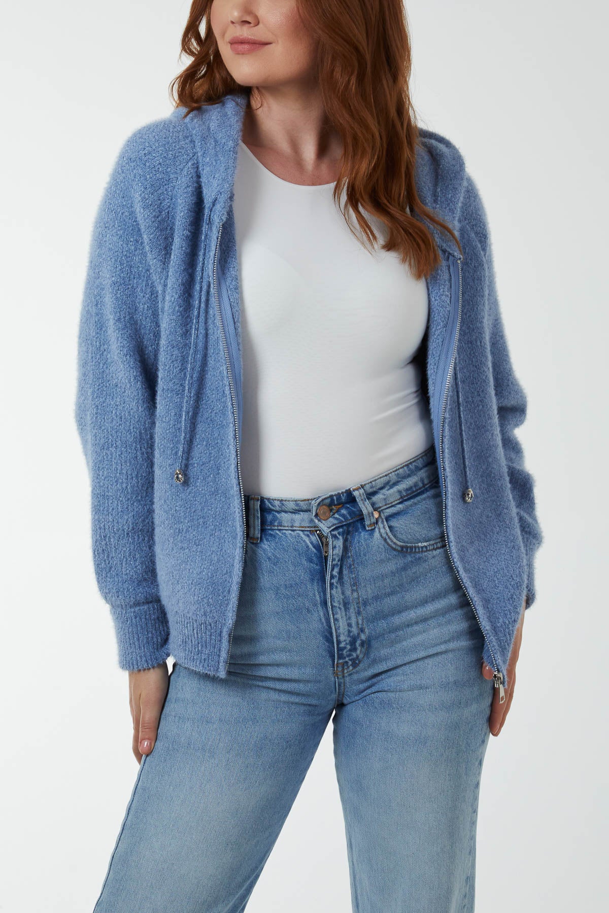 Zip Up Cosy Hoodie (New Colours Available)