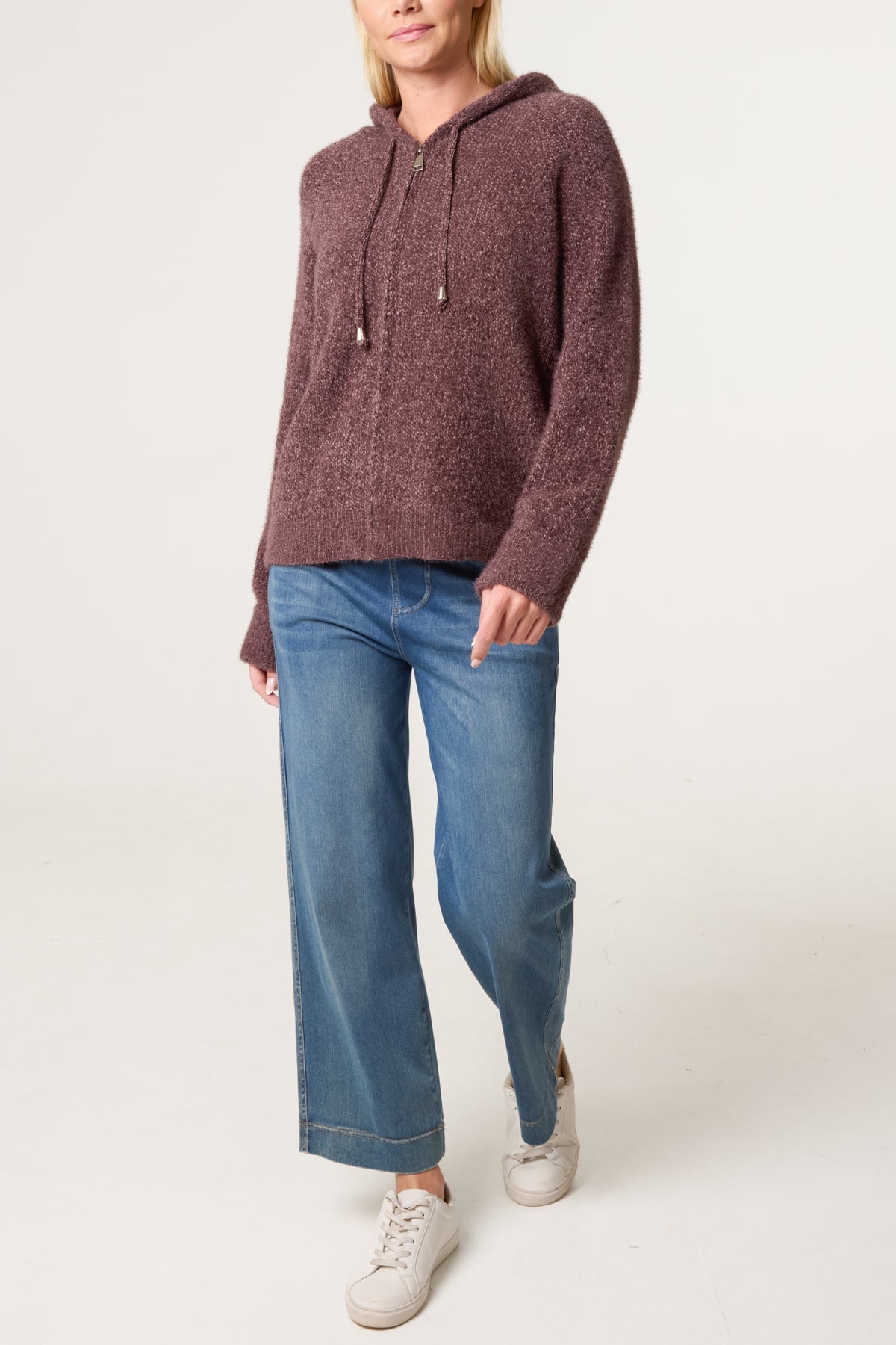 Zip Up Cosy Hoodie (New Colours Available)