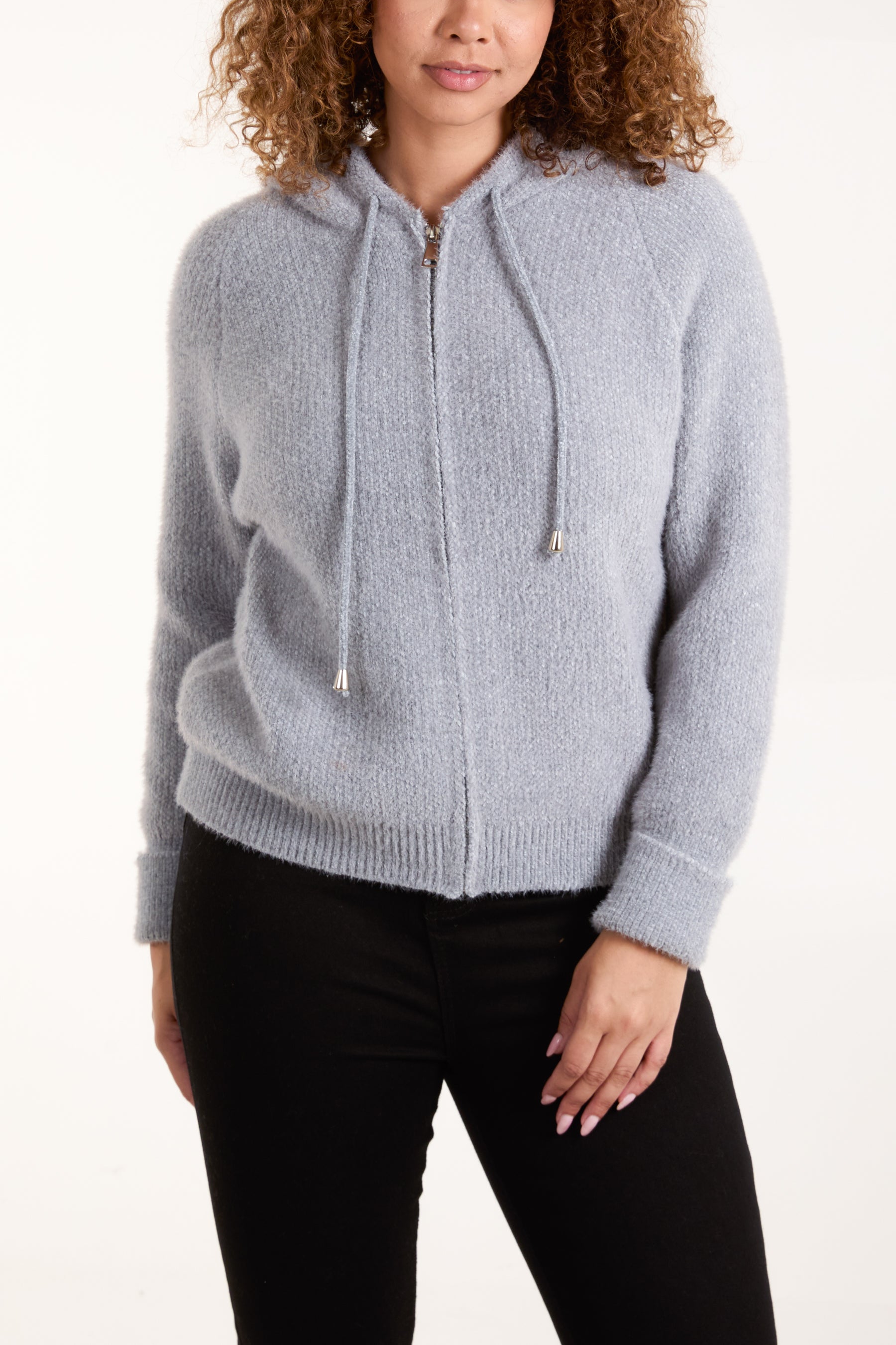 Zip Up Cosy Hoodie (New Colours Available)