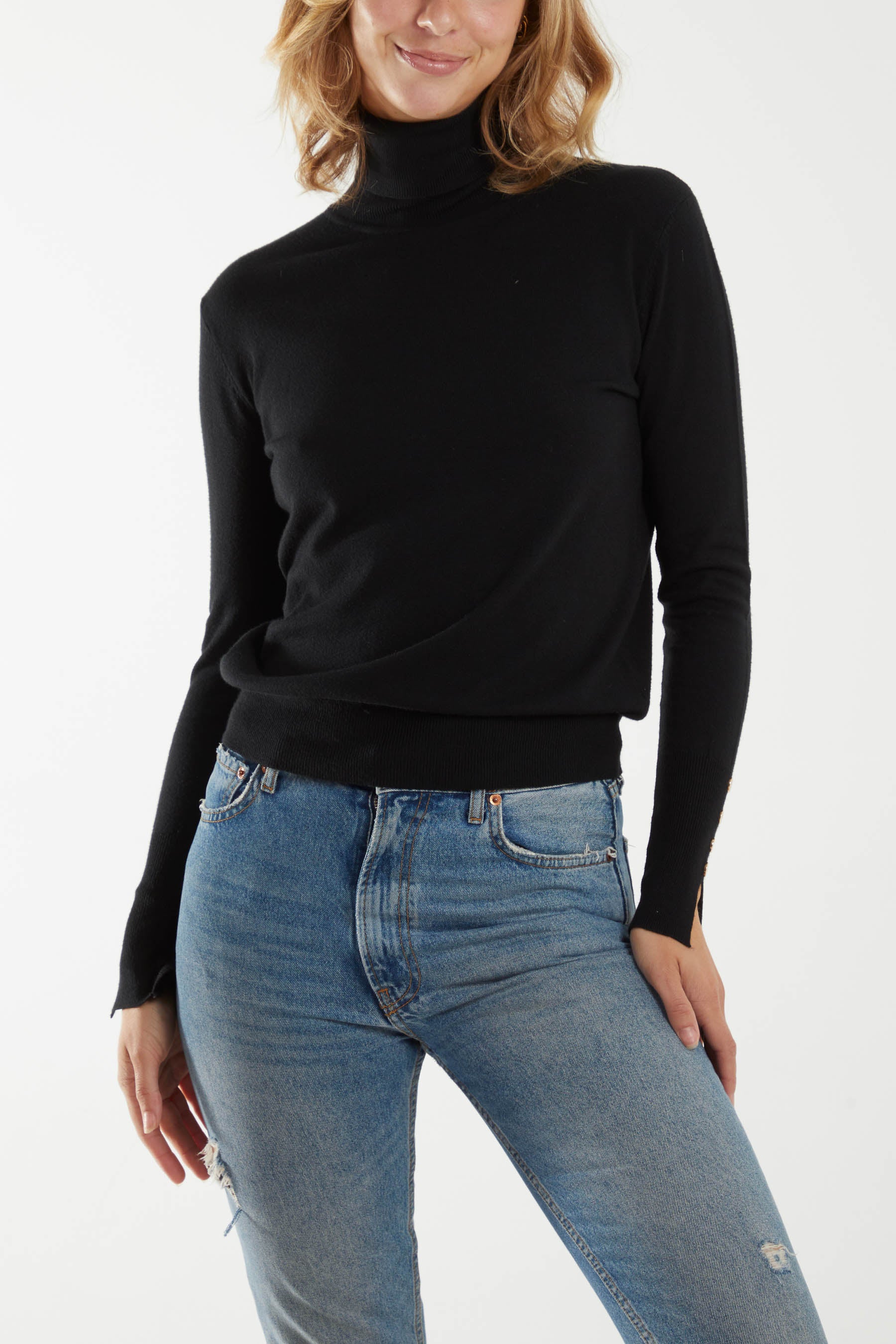 Kim Matin】HIGH NECK NYLON JUMPER Kim Matin】HIGH NECK NYLON JUMPER
