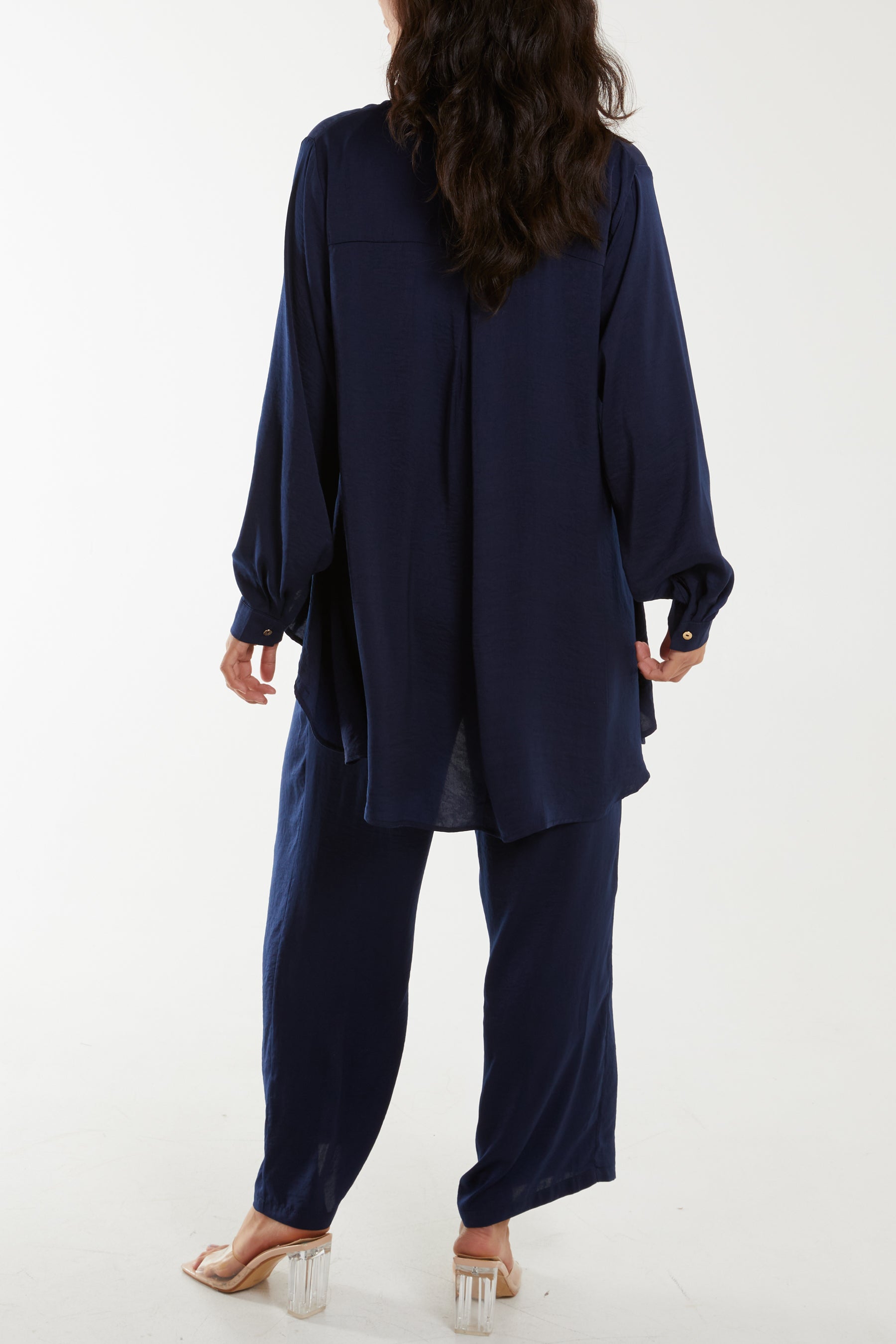 Lightweight Shirt & Wide Leg Trouser Co-Ord