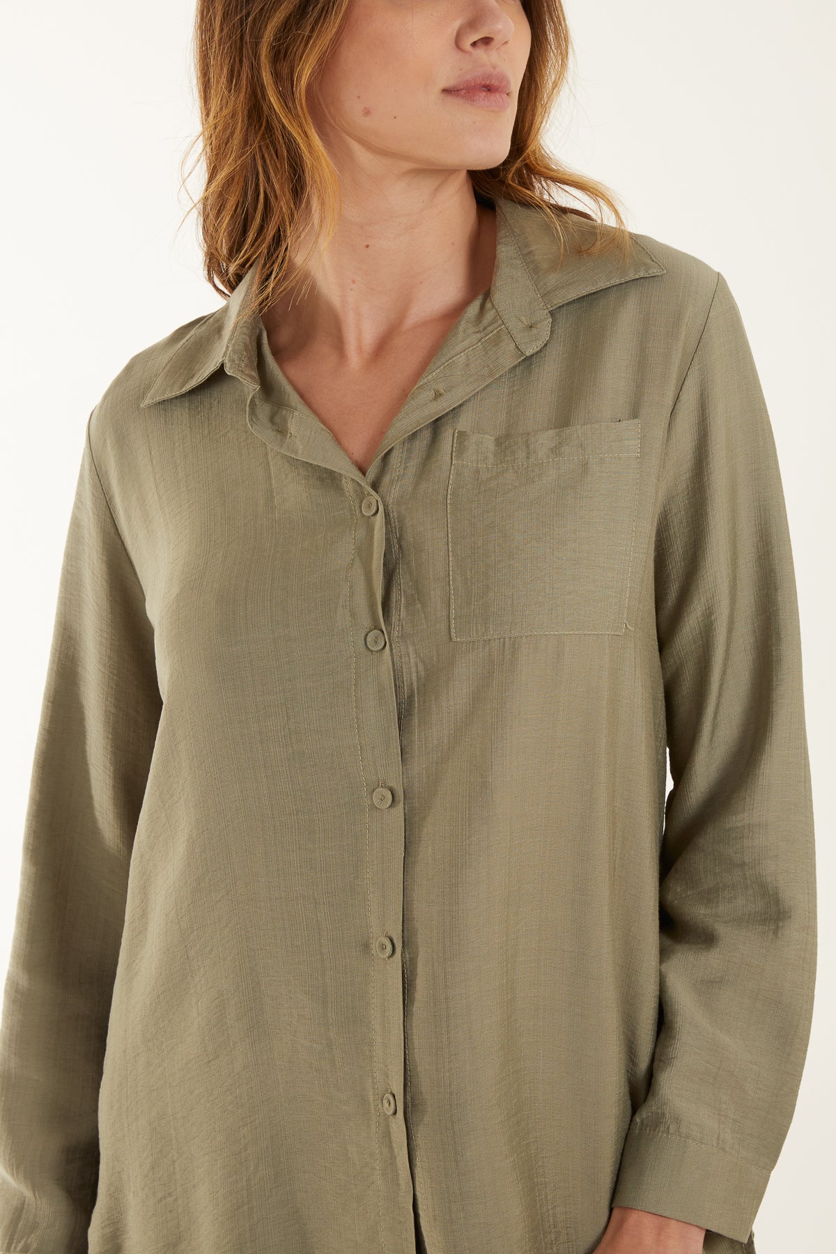 Lightweight Shirt & Wide Leg Trouser Co-Ords