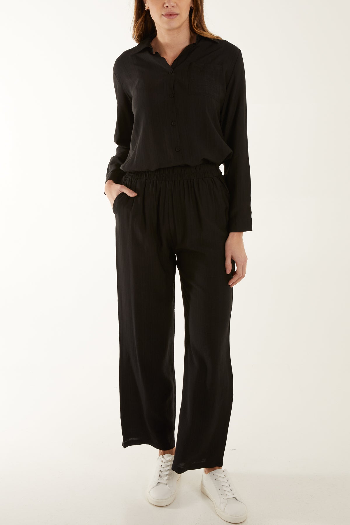 Lightweight Shirt & Wide Leg Trouser Co-Ords