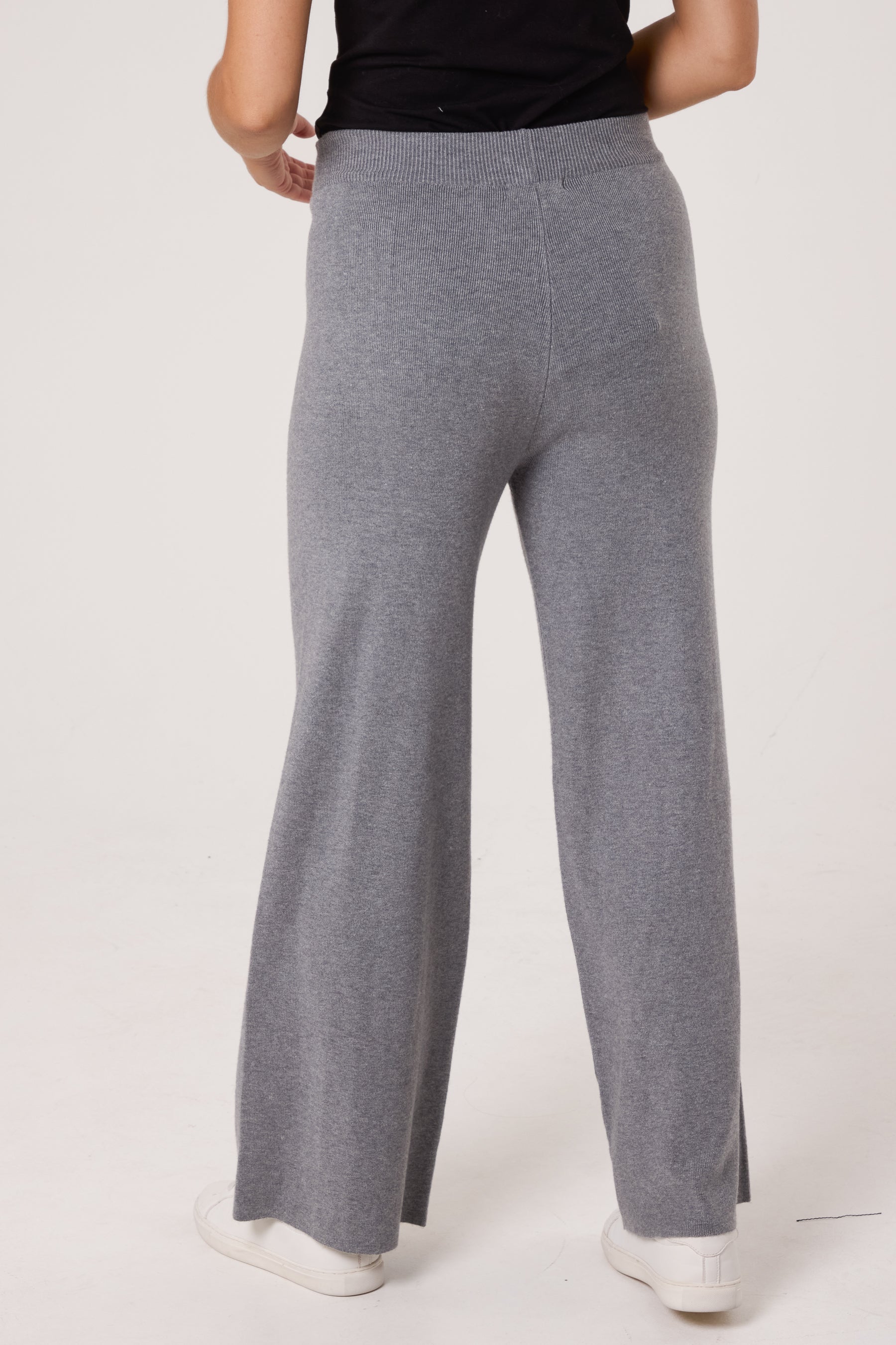 Knitted Wide Leg Trouser