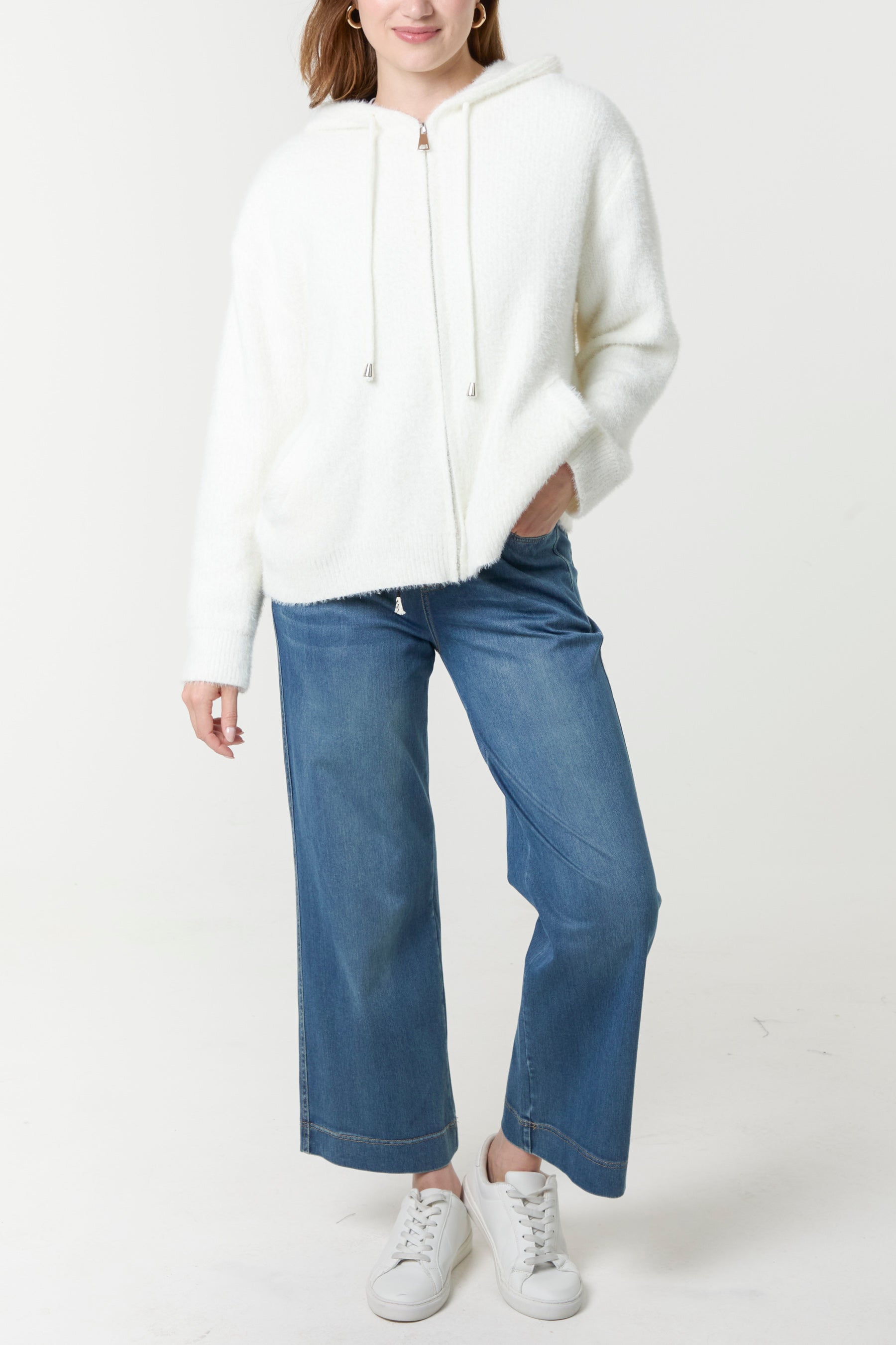 Zip Up Cosy Hoodie (New Colours Available)
