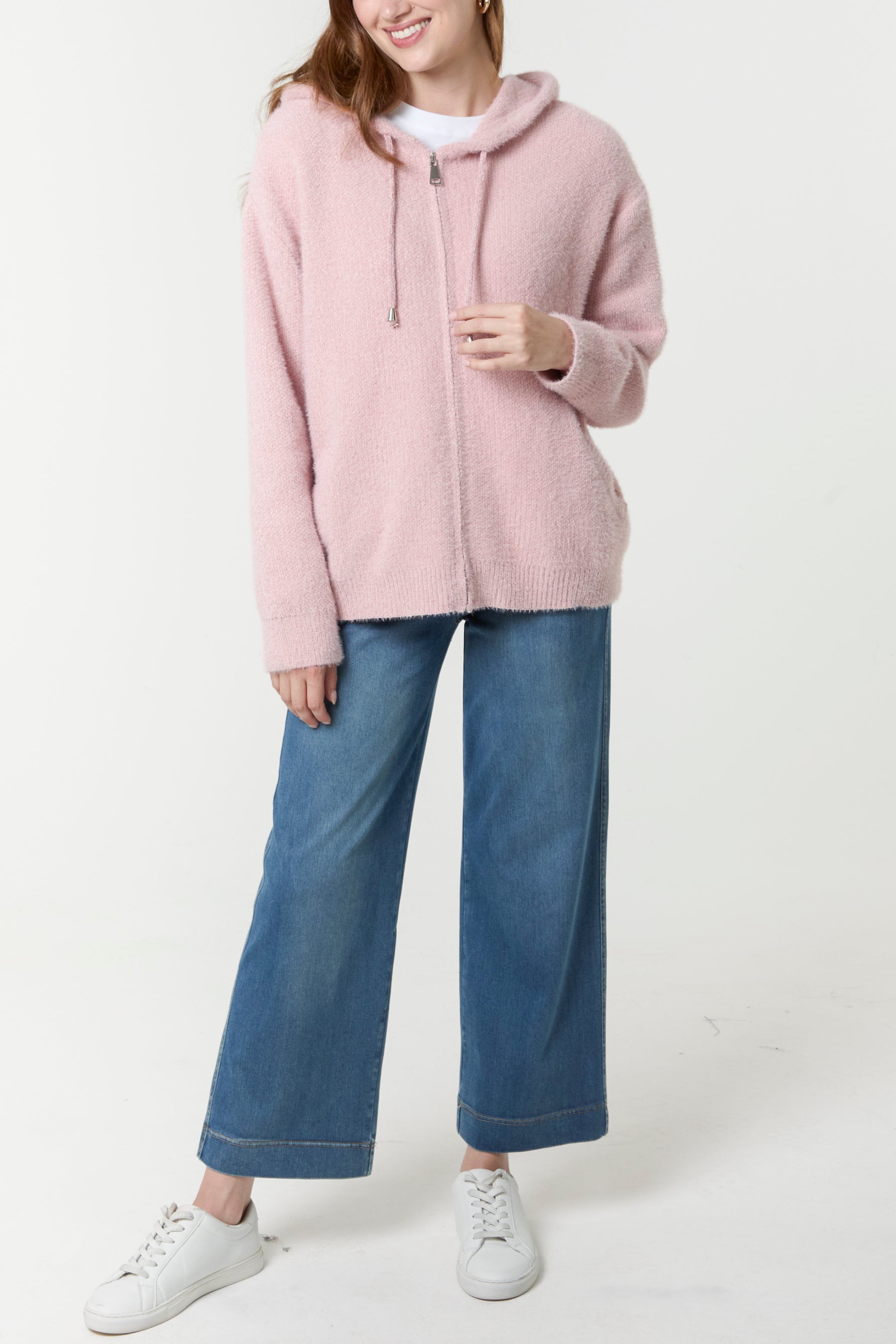 Zip Up Cosy Hoodie (New Colours Available)