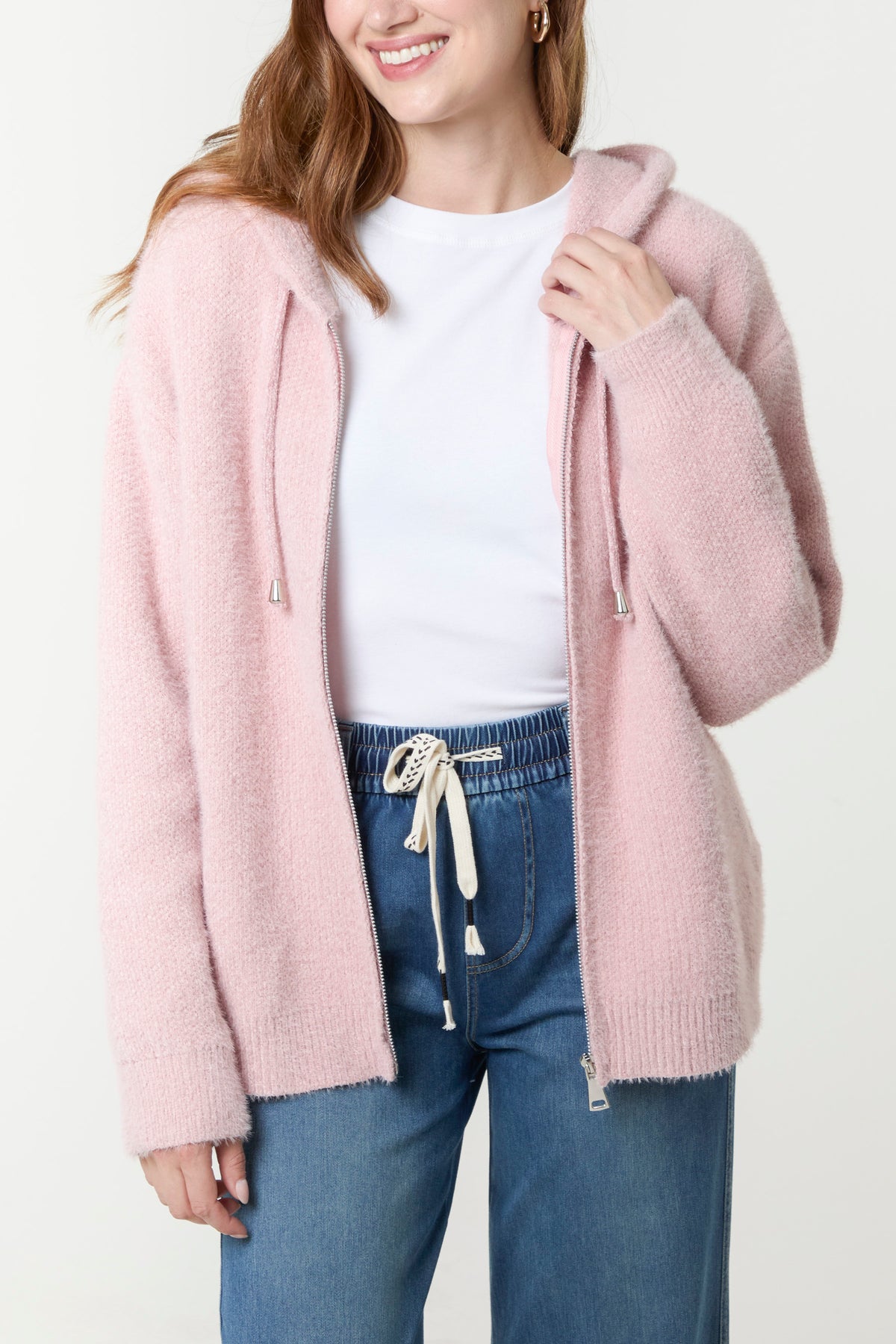 Zip Up Cosy Hoodie (New Colours Available)